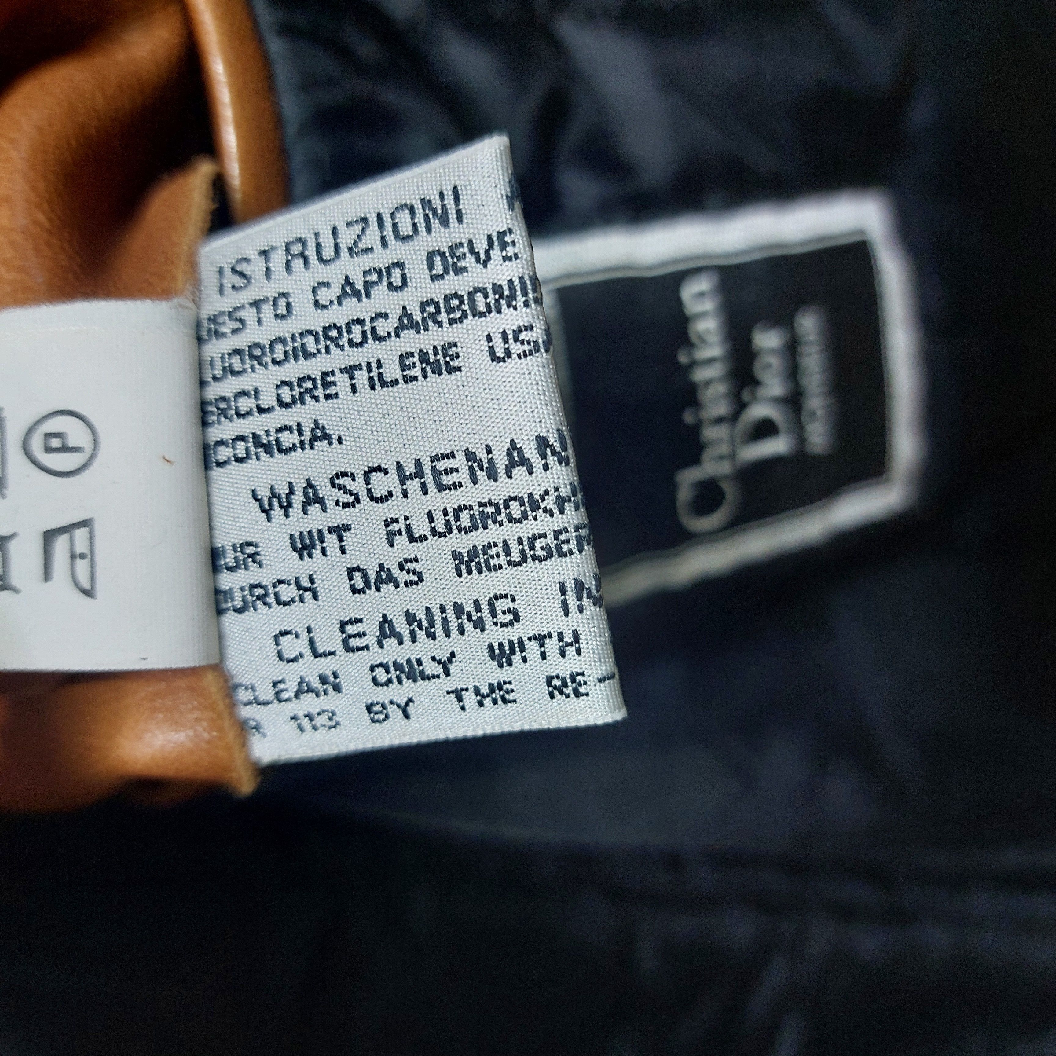 Christian Dior Monsieur Christian Dior Leather jacket Size US XL / EU 56 / 4 - 8 Thumbnail