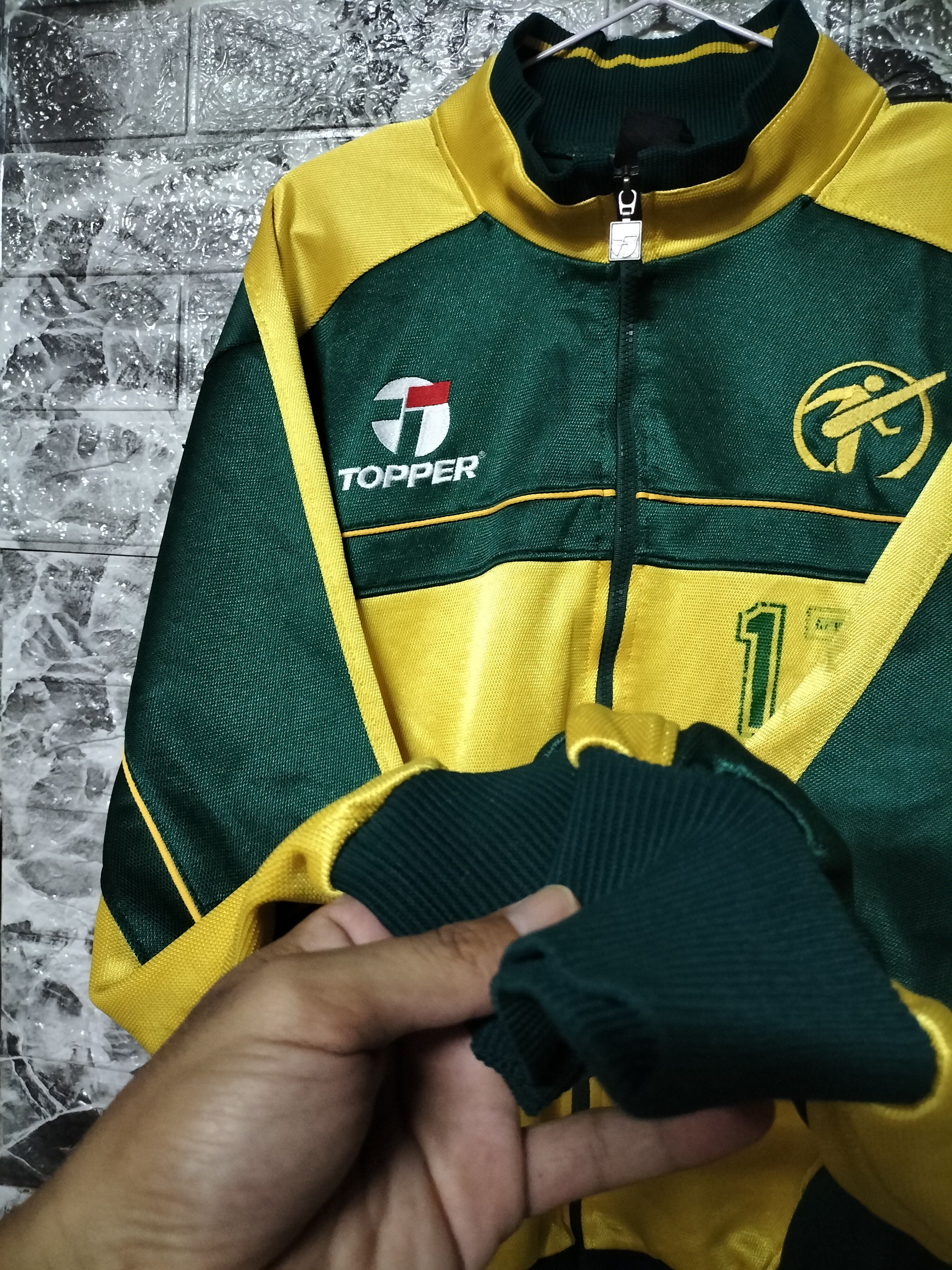 Topperz Vintage Topper Track Top 90s Big Logo Fashion sportswear Size US XL / EU 56 / 4 - 10 Thumbnail
