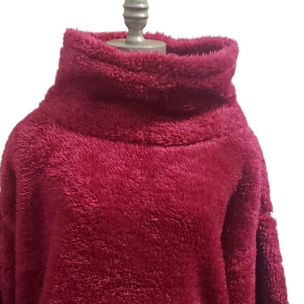 Sundae School CT1956 Sundance Sasha Fleece Fur Oversized Pullover XS Size XS / US 0-2 / IT 36-38 - 2 Thumbnail