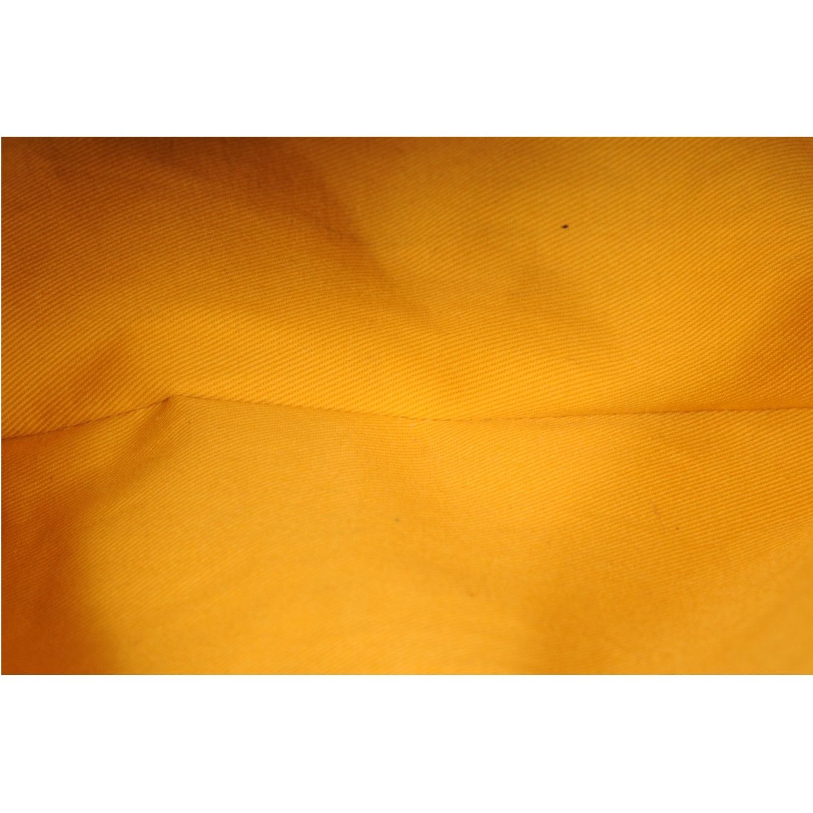 Goyard Saint Marie Clutch Bag Yellow Coated Canvas Travel Pouch Size ONE SIZE - 12 Thumbnail