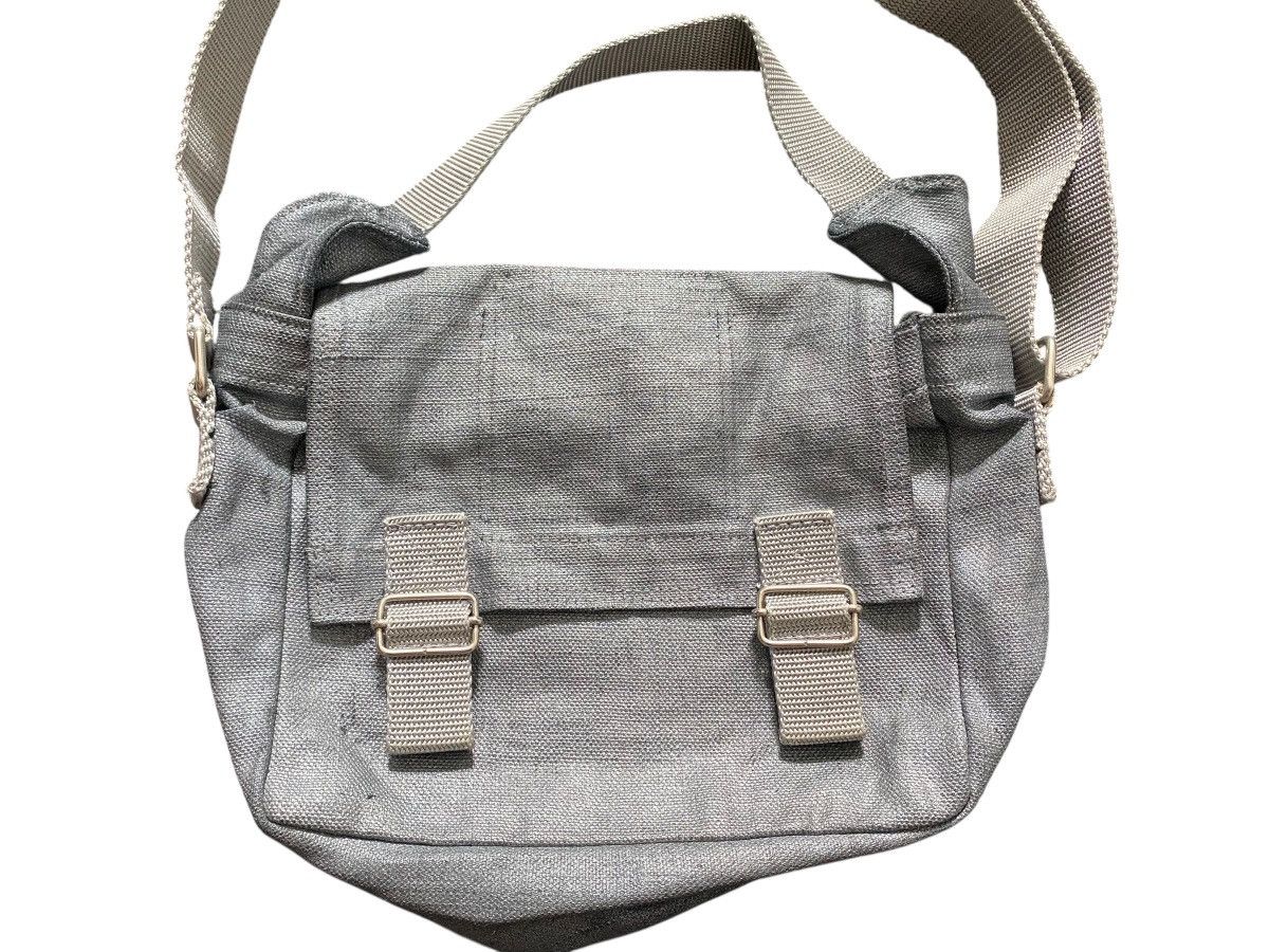 A.P.C. A.P.C Silver paint coated Canvas Sling Bag Size ONE SIZE - 2 Thumbnail
