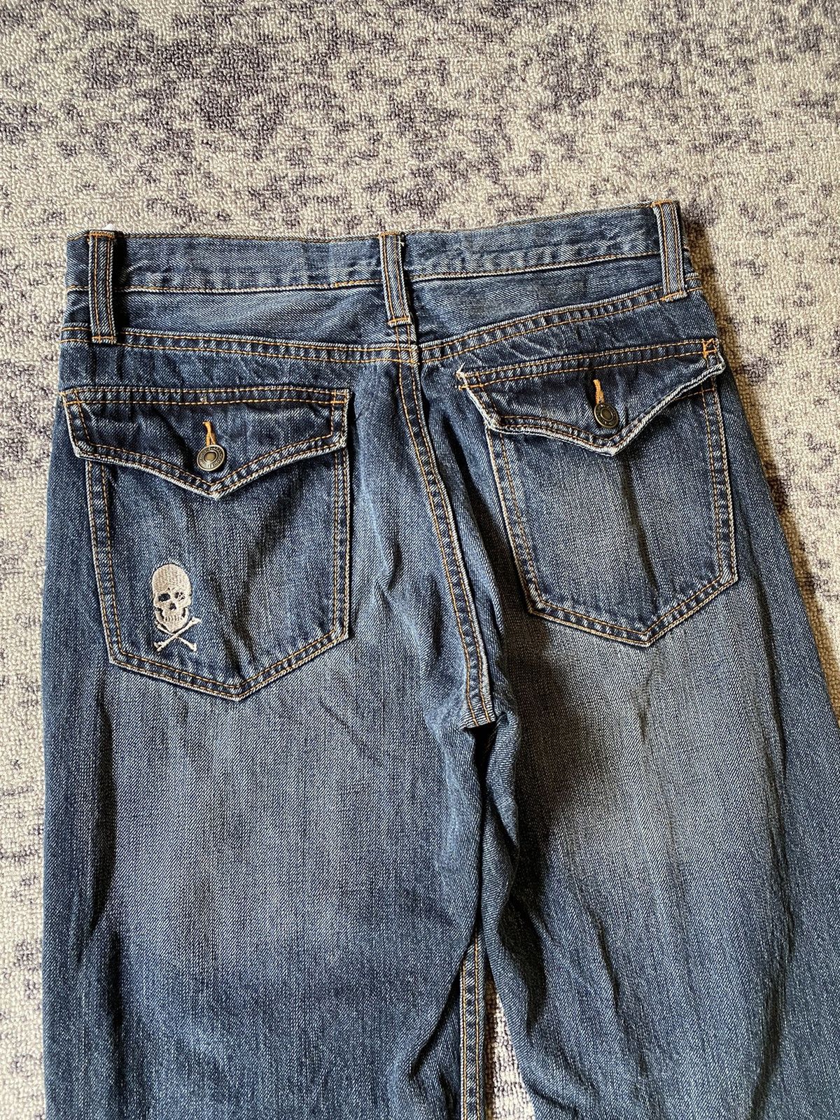 Hysteric Glamour Y2k Drisin lean ifsixwasnine skull jeans Size US 34 / EU 50 - 4 Thumbnail