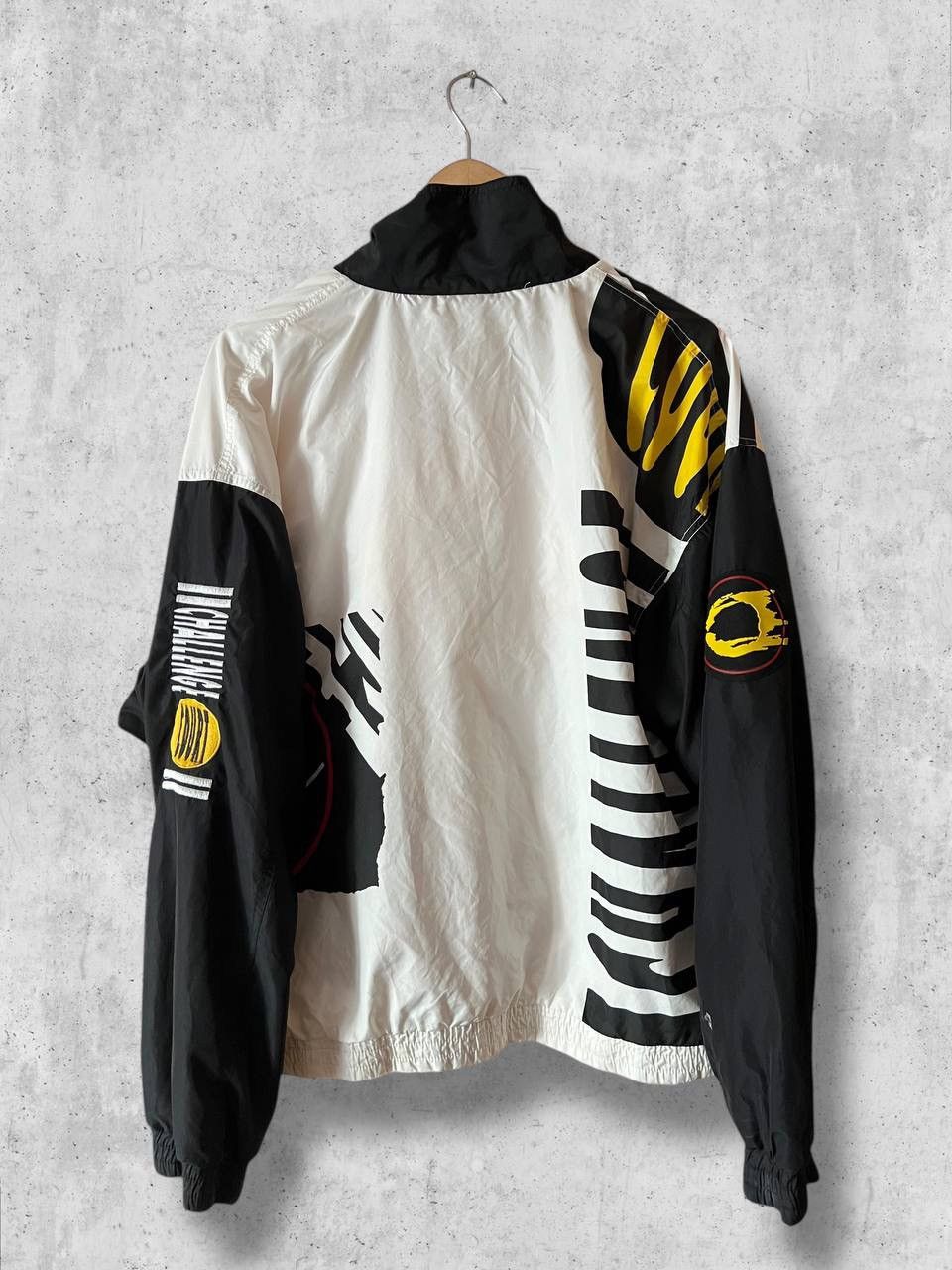Vintage Nike Track Jacket Challenge Court nylon logo swoosh retro Size US M / EU 48-50 / 2 - 9 Thumbnail