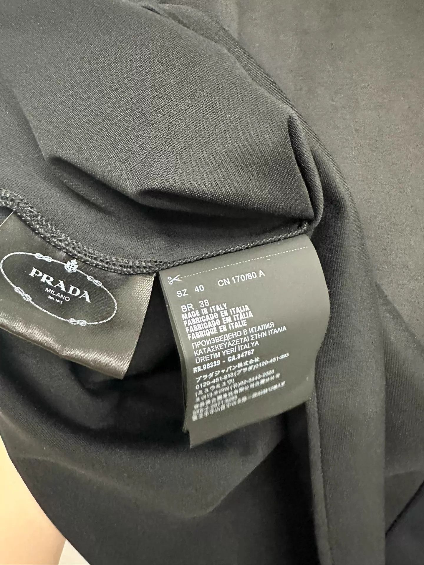 Prada Prada 40 Shirt 30S 80B Size S / US 4 / IT 40 - 3 Thumbnail