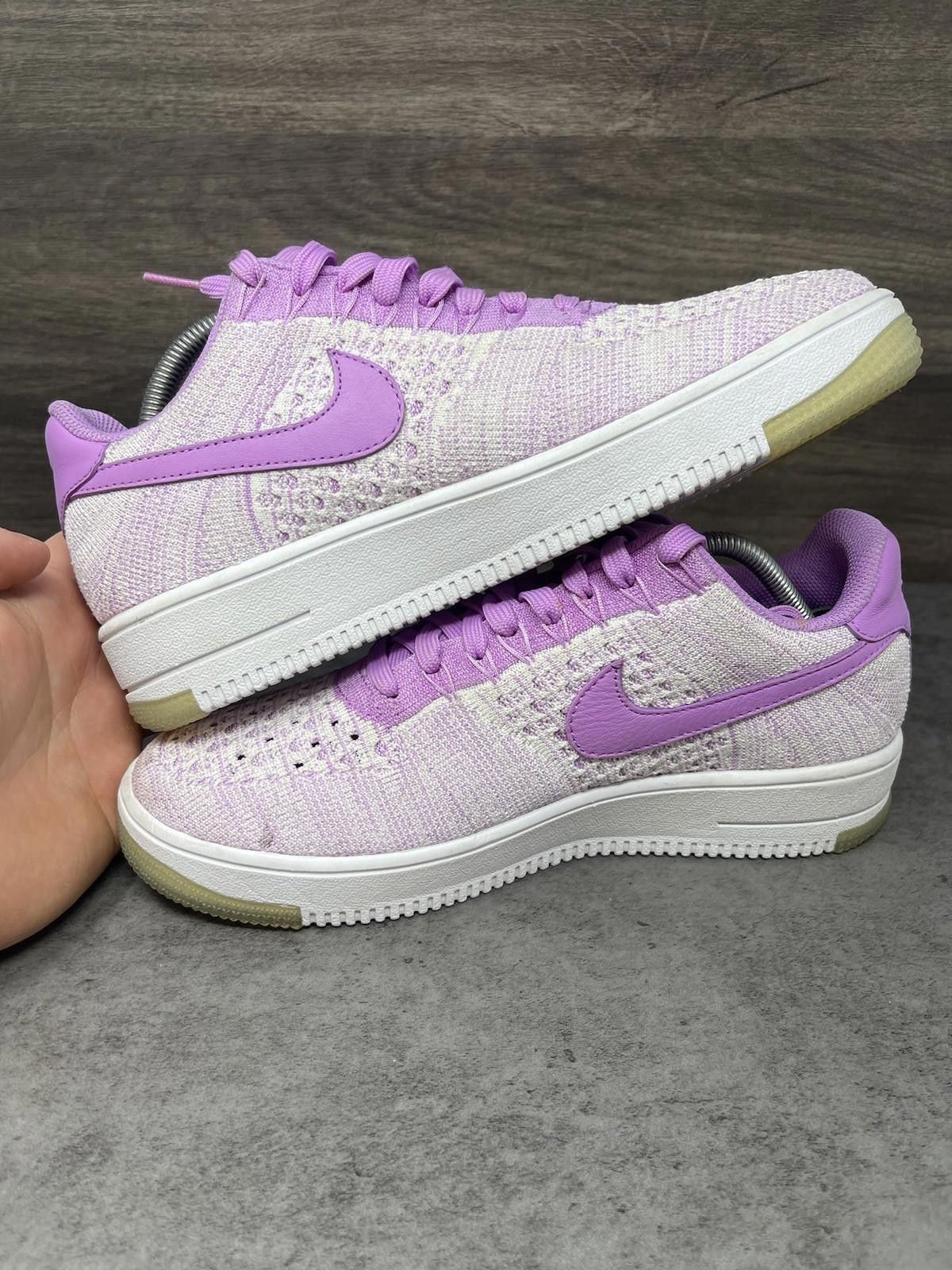 Nike Nike Air Force 1 Flyknit Sneakers Womens Size 9.5 Fuschia Size US 9.5 / IT 39.5 - 7 Thumbnail
