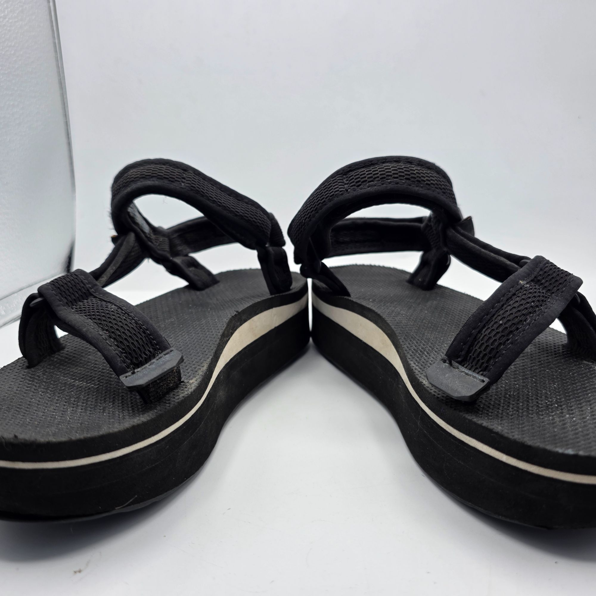 Teva Teva Flatform Universal Mesh Print Womens Size 6 Black Platf Size US 6 / IT 36 - 3 Thumbnail