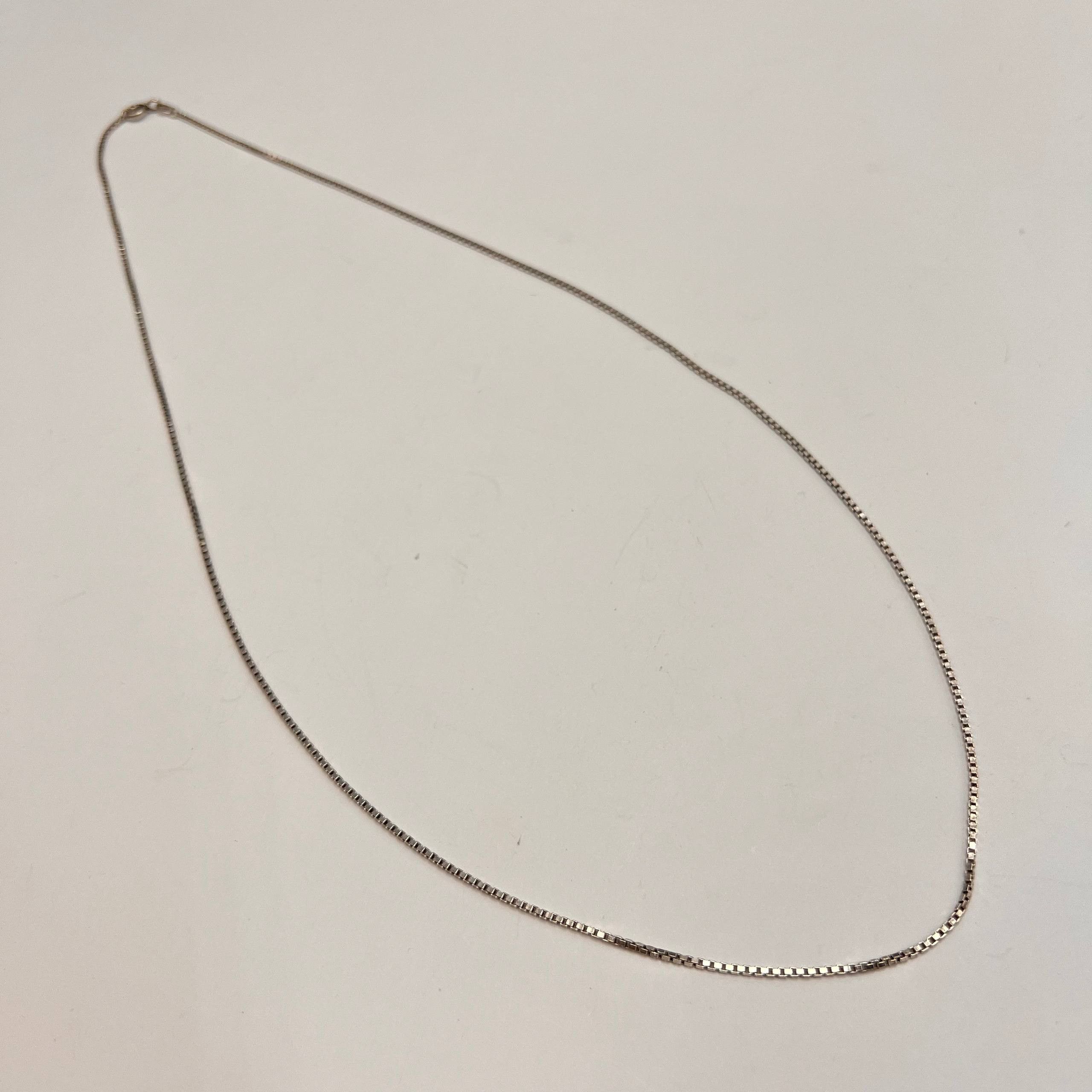 Sterling Silver Vintage Sterling Silver 925 Italian Chain Necklace 5.3 g Size ONE SIZE - 8 Thumbnail
