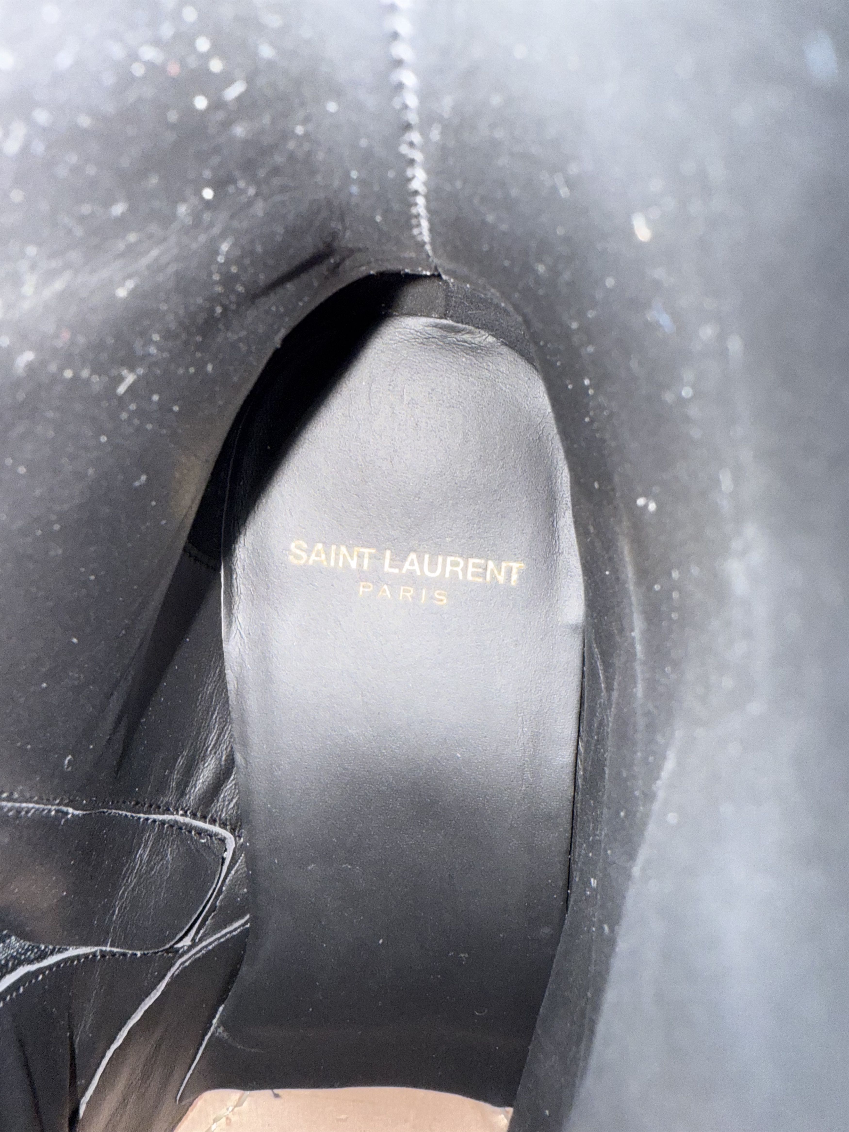 Saint Laurent Paris Genuine Eel Skin Lukas Zip Boots Size US 9.5 / EU 42-43 - 14 Thumbnail