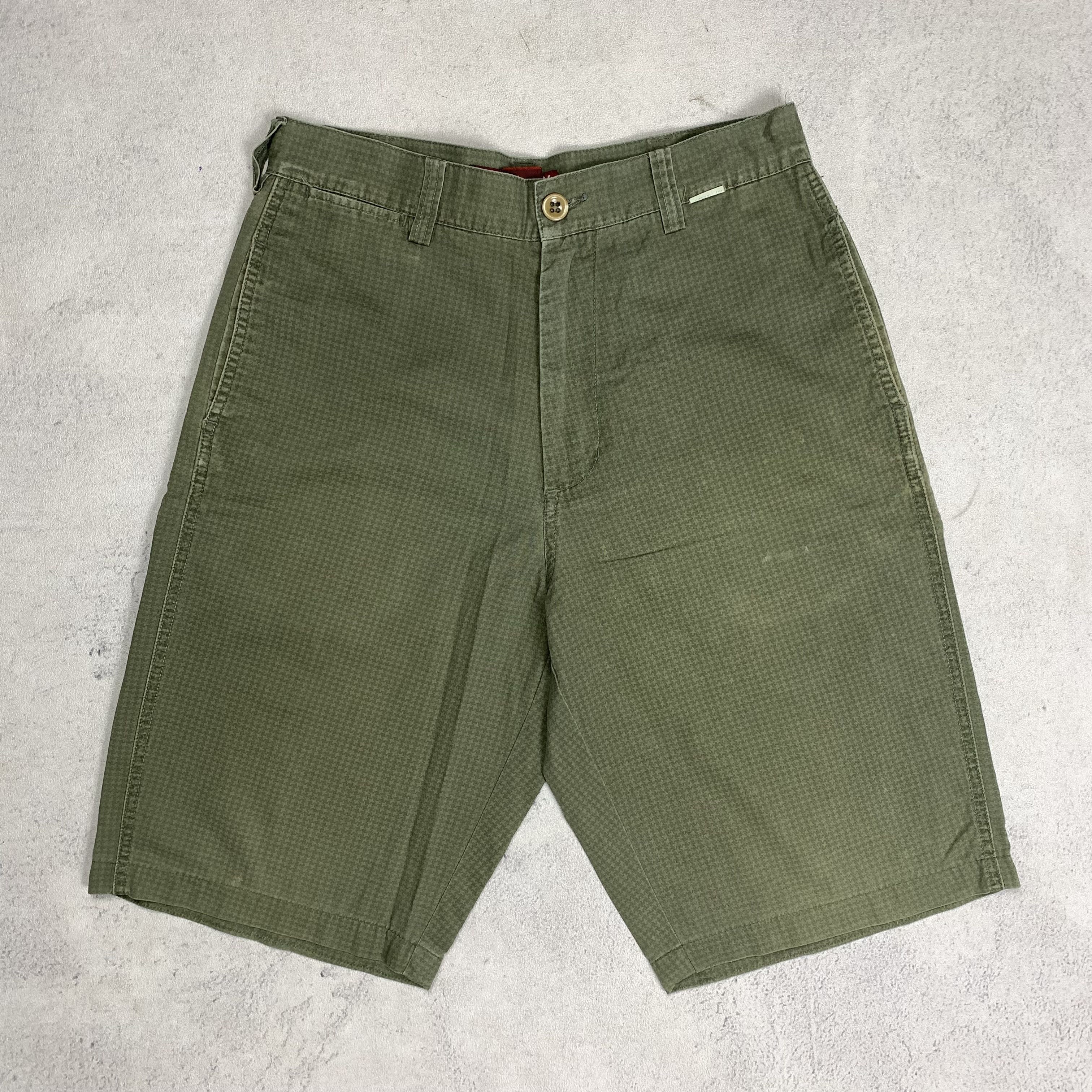 パンツ OLD STUSSY Shorts Made in USA Stussy VINTAGE 90's RARE‼️Stussy Monogram Made In USA Shortpants