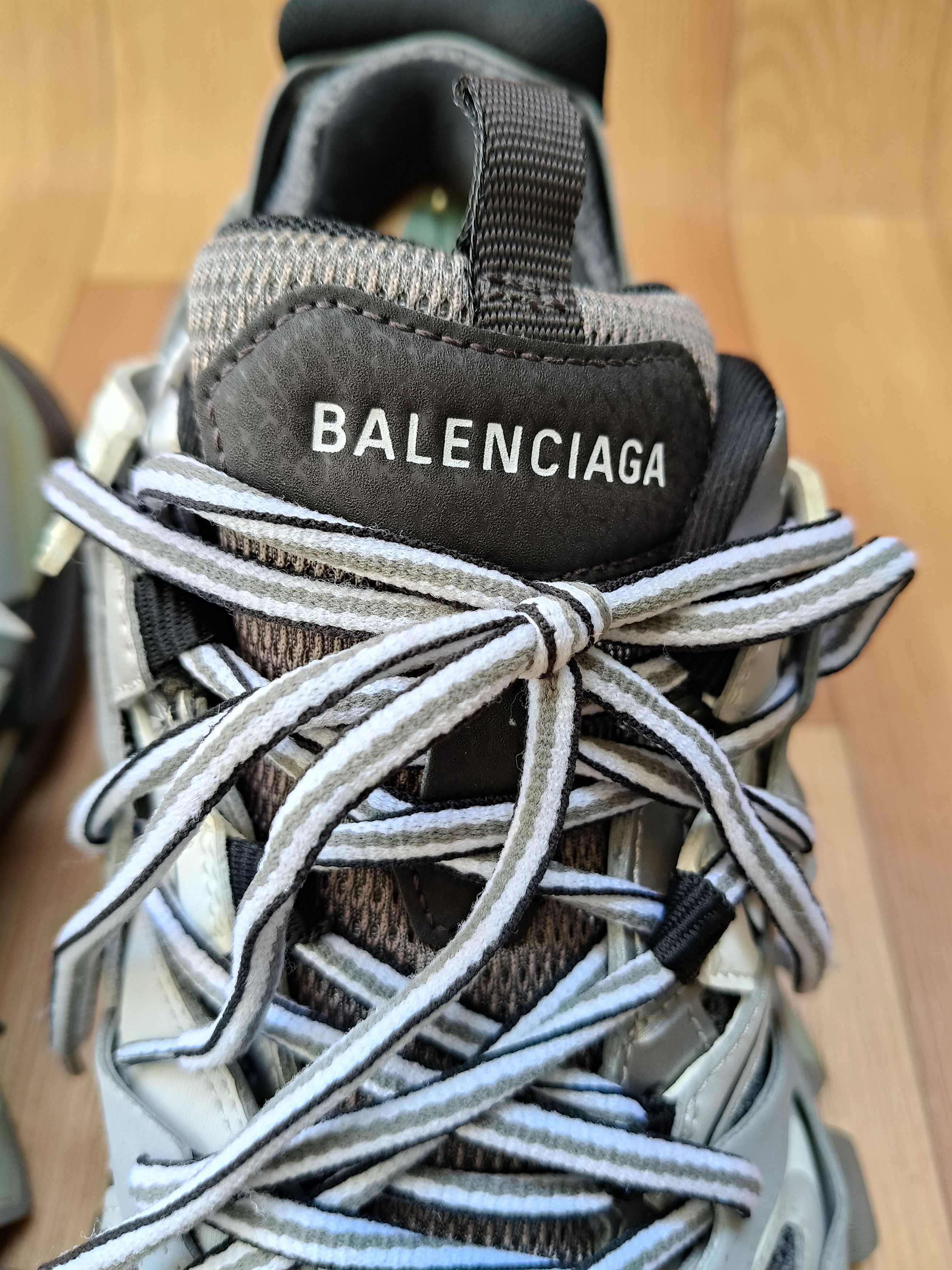 Balenciaga 💥BALENCIAGA TRACK BLACK / GREY SNEAKERS Size US 8 / EU 41 - 9 Thumbnail