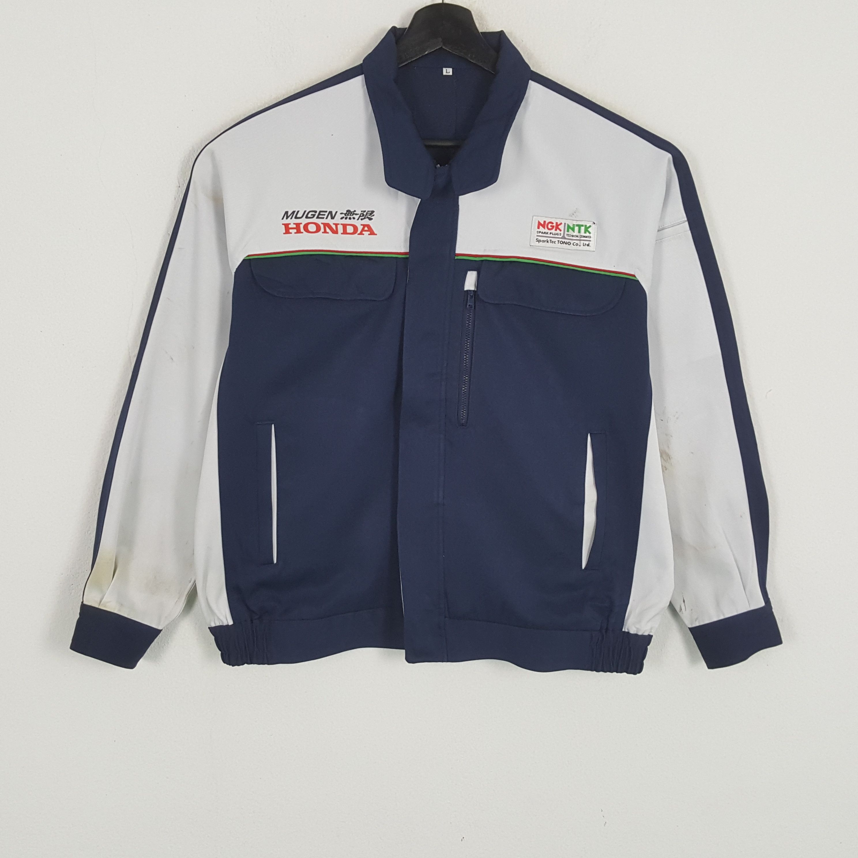 Japanese Brand × Vintage MUGEN HONDA Japanese Motorsports Custom Art Jacket Size US M / EU 48-50 / 2 - 3 Thumbnail