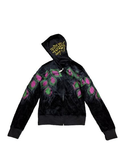 Ed Hardy Ed Hardy Velvet Hoodie Size M / US 6-8 / IT 42-44 - 2 Thumbnail