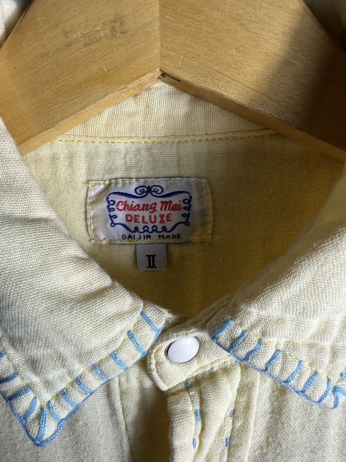 Beauty Beast 90s OUTER SEAM SHIRT BUTTON ISSEY MIYAKE YSFORMEN STYLE Size US M / EU 48-50 / 2 - 5 Thumbnail
