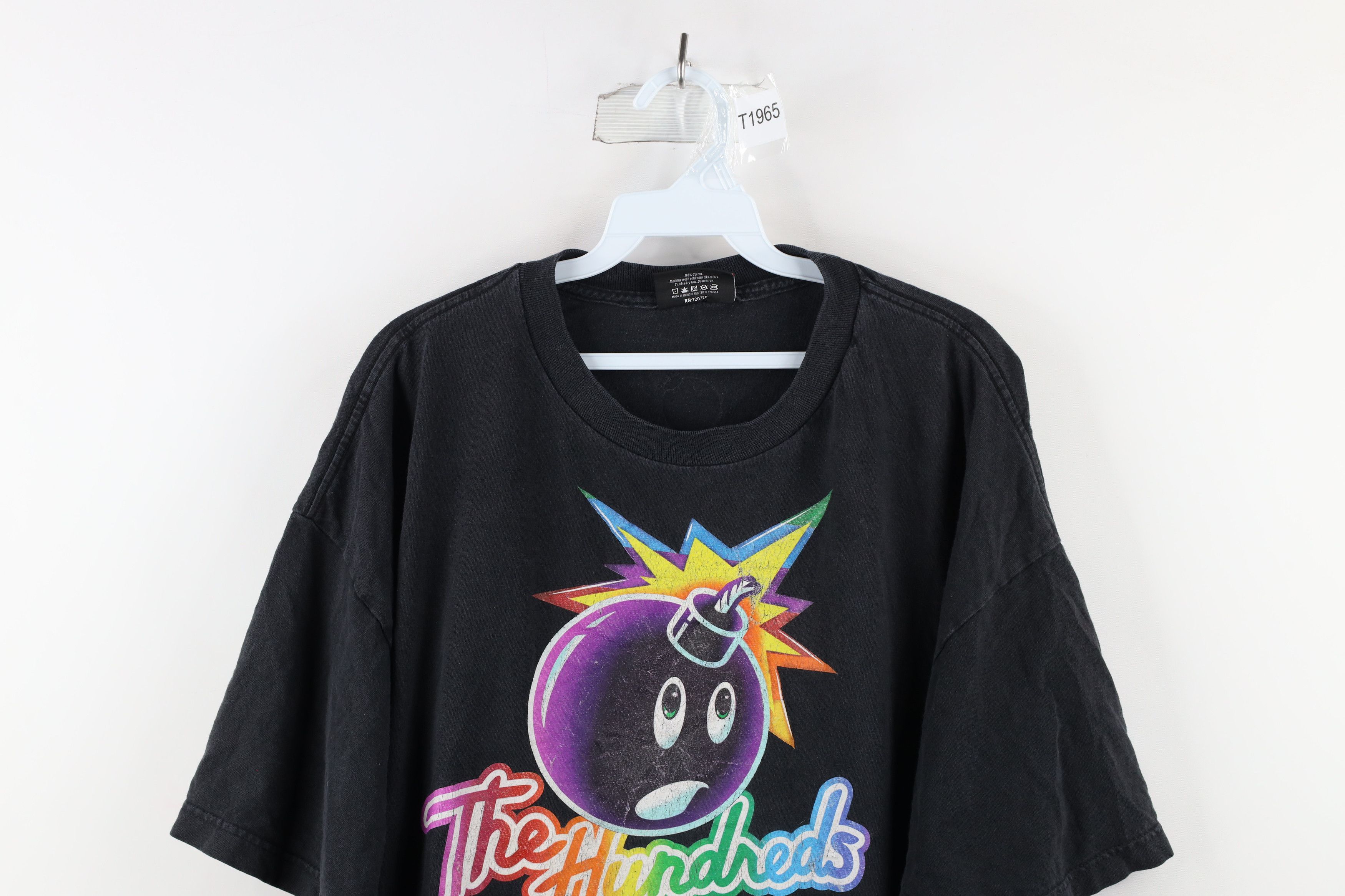 The Hundreds × Vintage The Hundreds Spell Out Rainbow Bomb Short Sleeve T-Shirt Size US XXL / EU 58 / 5 - 2 Thumbnail
