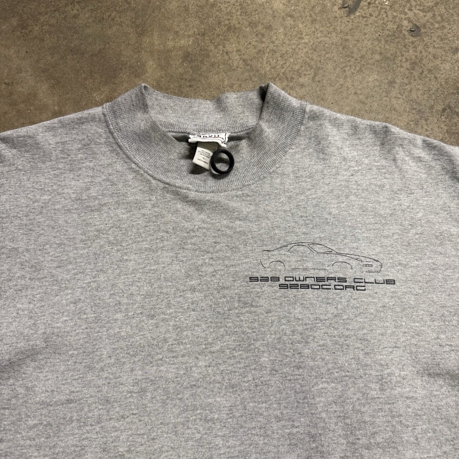 Porsche Design Vintage Porsche Shirt Mens Large Gray 90s Luxury Car Ferrari Size US L / EU 52-54 / 3 - 4 Thumbnail