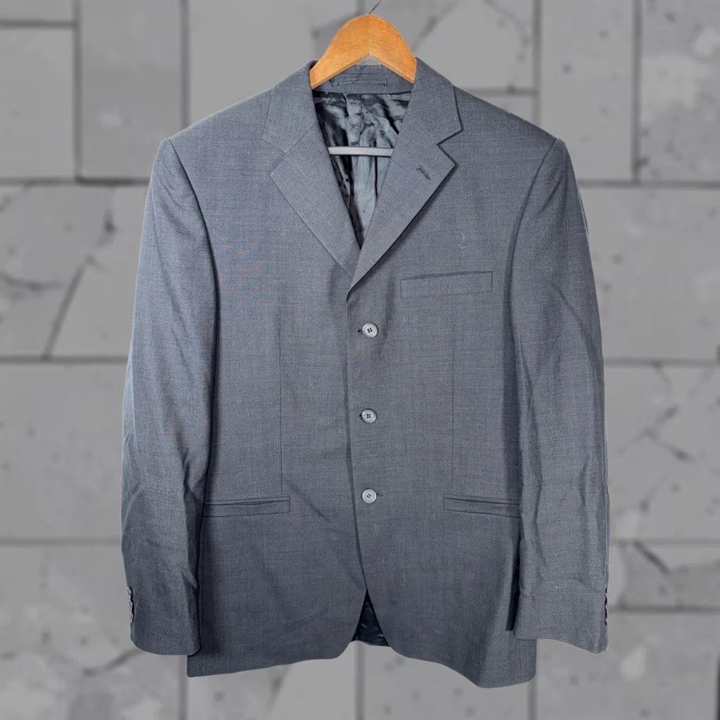 Versace Versace Classic Sport Coat Mens 48 Black 100% Wool 3-button Short Size US M / EU 48-50 / 2 - 1 Thumbnail