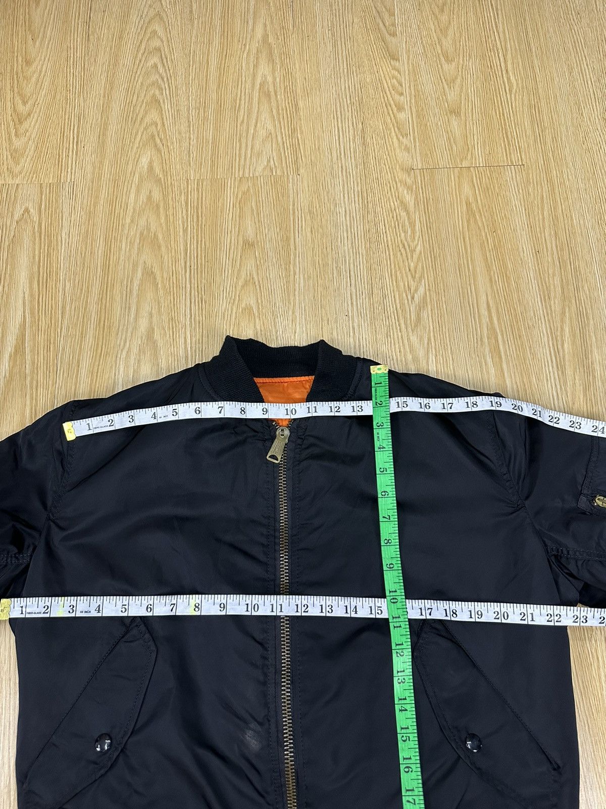 Alpha Industries Vintage 60s MA1 Alpha Industries Usa Bomber Jacket Z204 Size US M / EU 48-50 / 2 - 7 Thumbnail