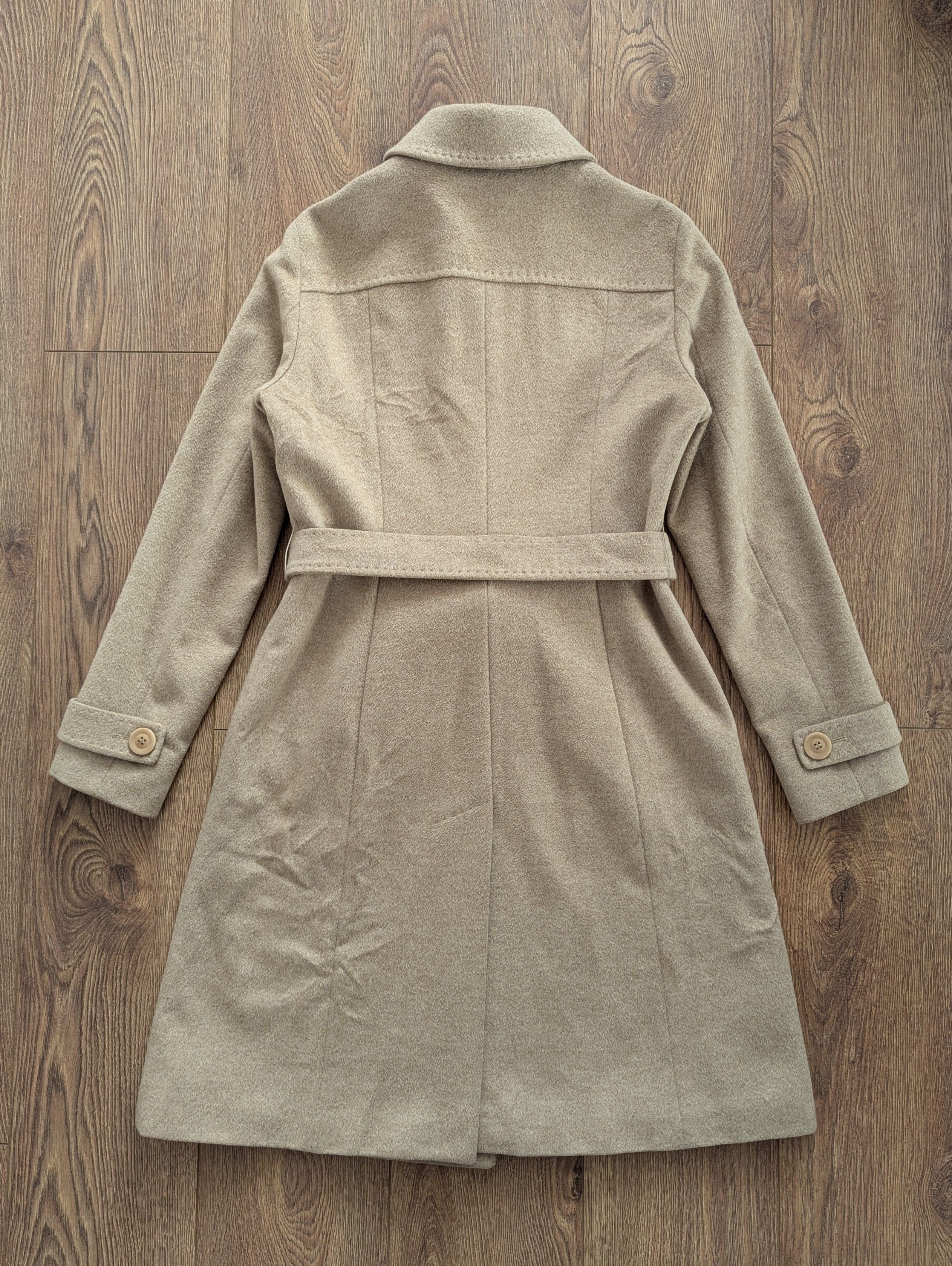 Max Mara MAX MARA Studio Double-Breasted Wool Coat MadeInItaly Luxury Size M / US 6-8 / IT 42-44 - 17 Thumbnail