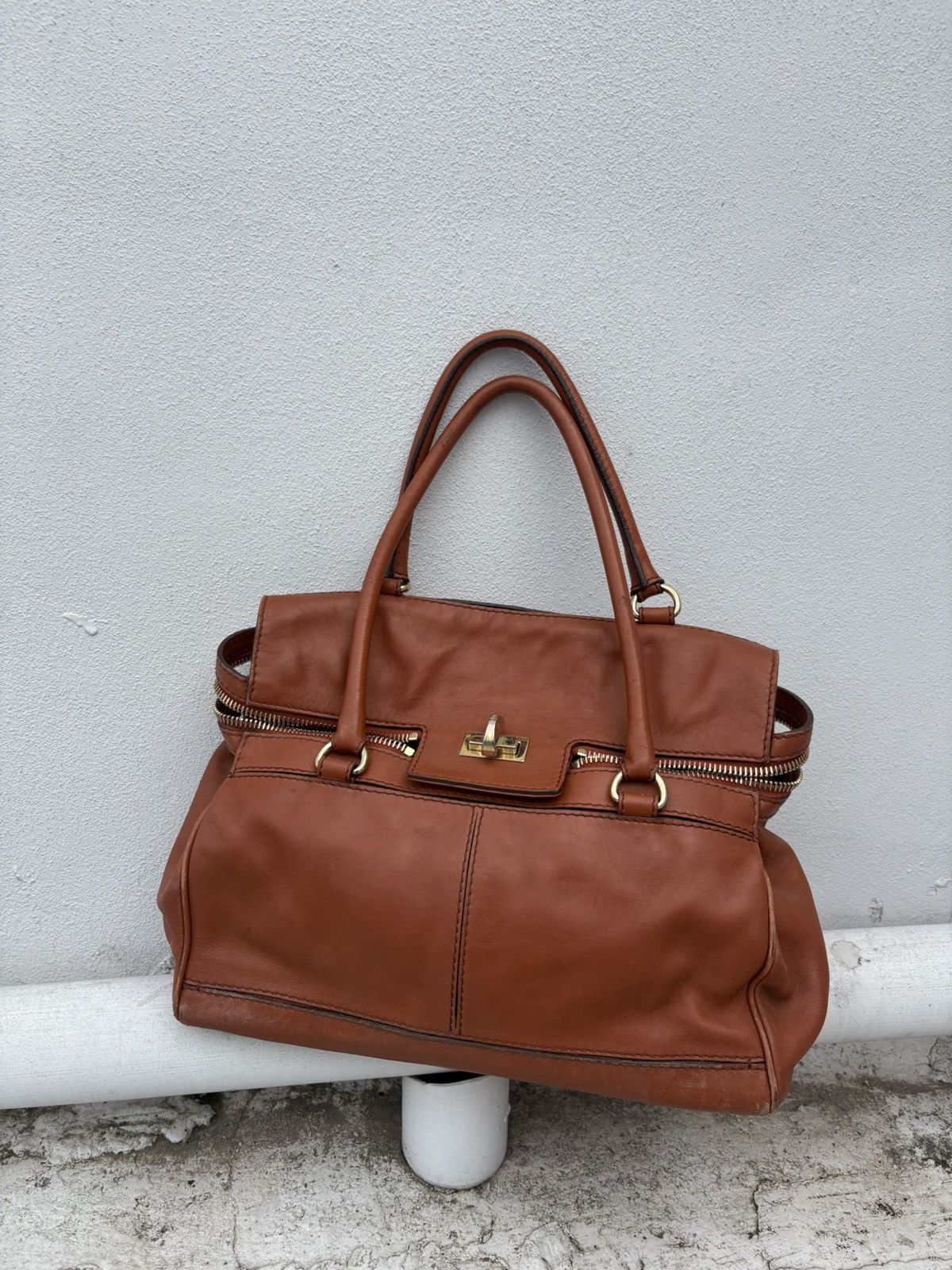 Max Mara Max Mara leather bag Size ONE SIZE - 9 Thumbnail