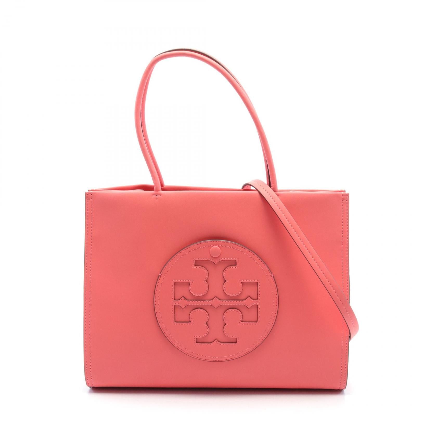 Tory Burch Tory Burch Ella Bio Small Tote Handbag Bag Others Fake Leather Pink Size ONE SIZE - 1 Thumbnail
