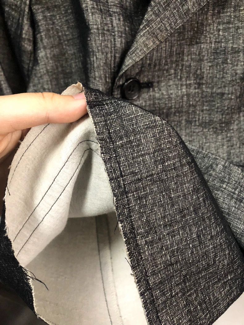 Comme des Garcons Comme Des Garcons MSpecial texture fabric double breasted j Size US M / EU 48-50 / 2 - 5 Thumbnail