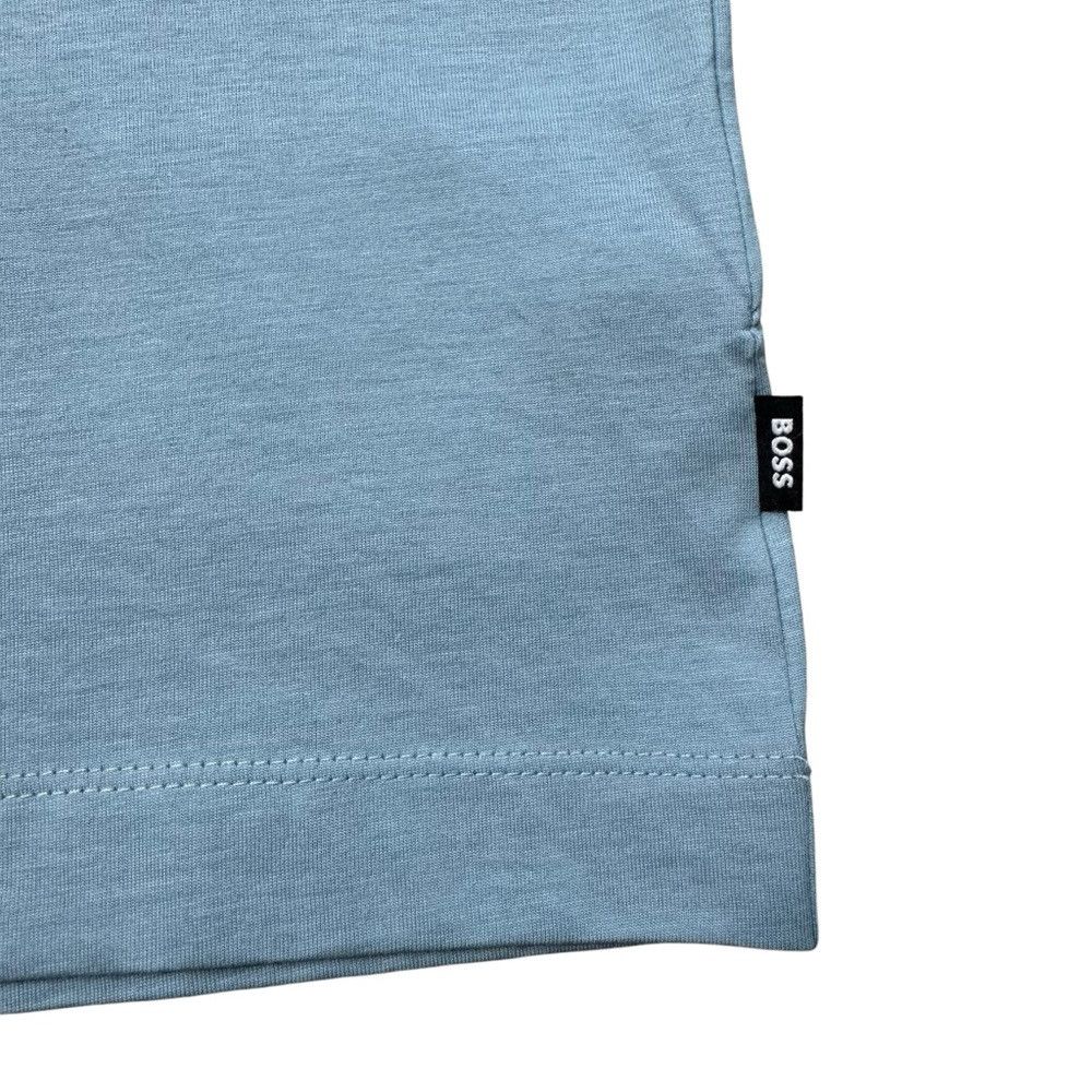 Hugo Boss NWT New Hugo Boss Cotton Logo Detail Light Blue T-Shirt Siz Size US XXL / EU 58 / 5 - 9 Thumbnail