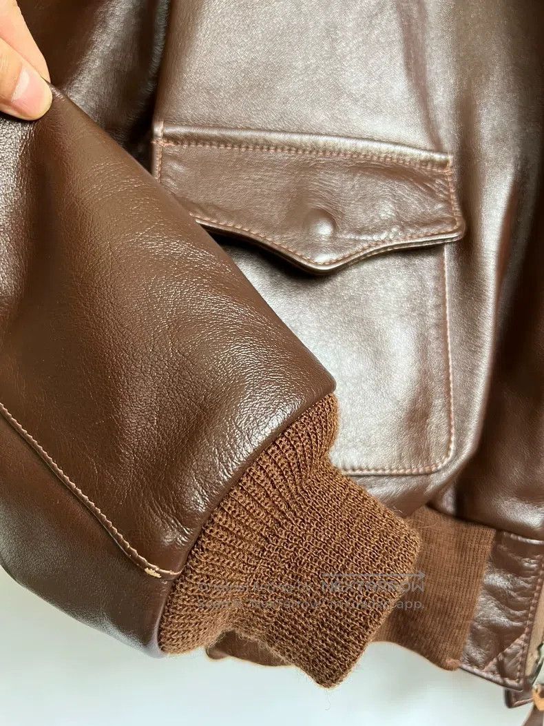 The Real McCoy's The Real McCoys A2 leather coat Size US XL / EU 56 / 4 - 4 Thumbnail
