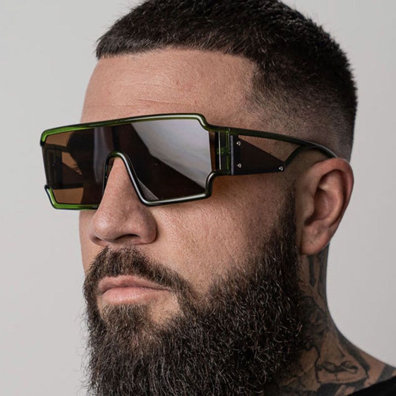 VIBE Dark Street ins style custom avant-garde sunglasses Size ONE SIZE - 5 Thumbnail