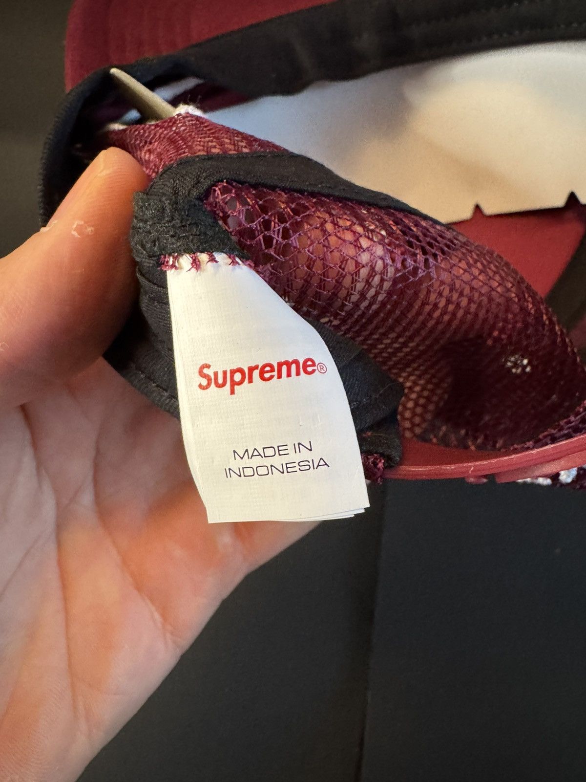 Supreme Supreme University Mesh Back 5-Panel Cap Size ONE SIZE - 5 Thumbnail