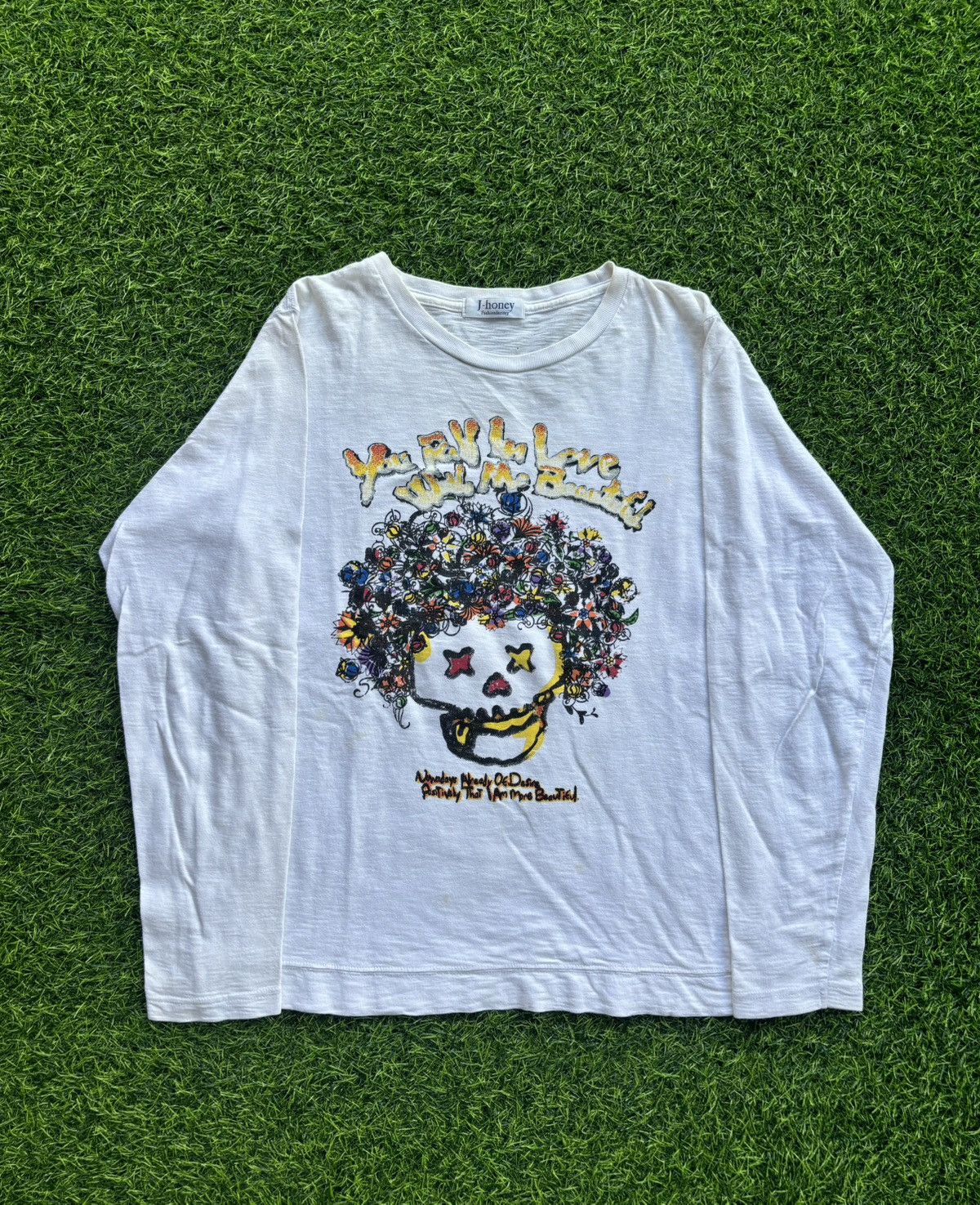 Hysteric Glamour Y2k J-Honey Art Skull Longsleeve Size US M / EU 48-50 / 2 - 1 Thumbnail