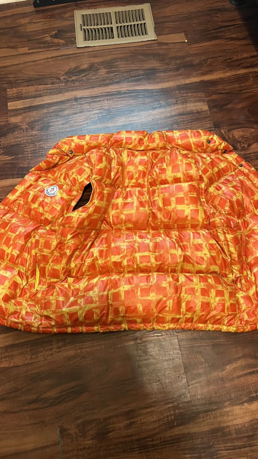 Moncler Orange Moncler Vest Size US XXS / EU 40 - 5 Thumbnail