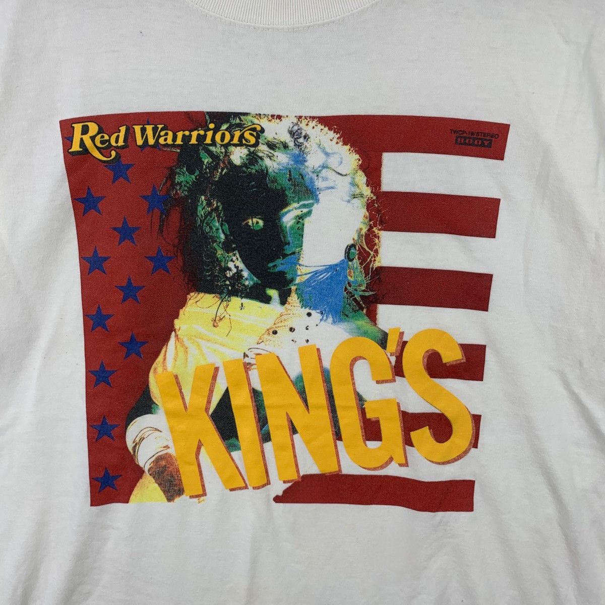 Vintage RED WARRIORS KINGS Rock & Roll 30th Anniversary Tee Shirt Size US M / EU 48-50 / 2 - 4 Thumbnail