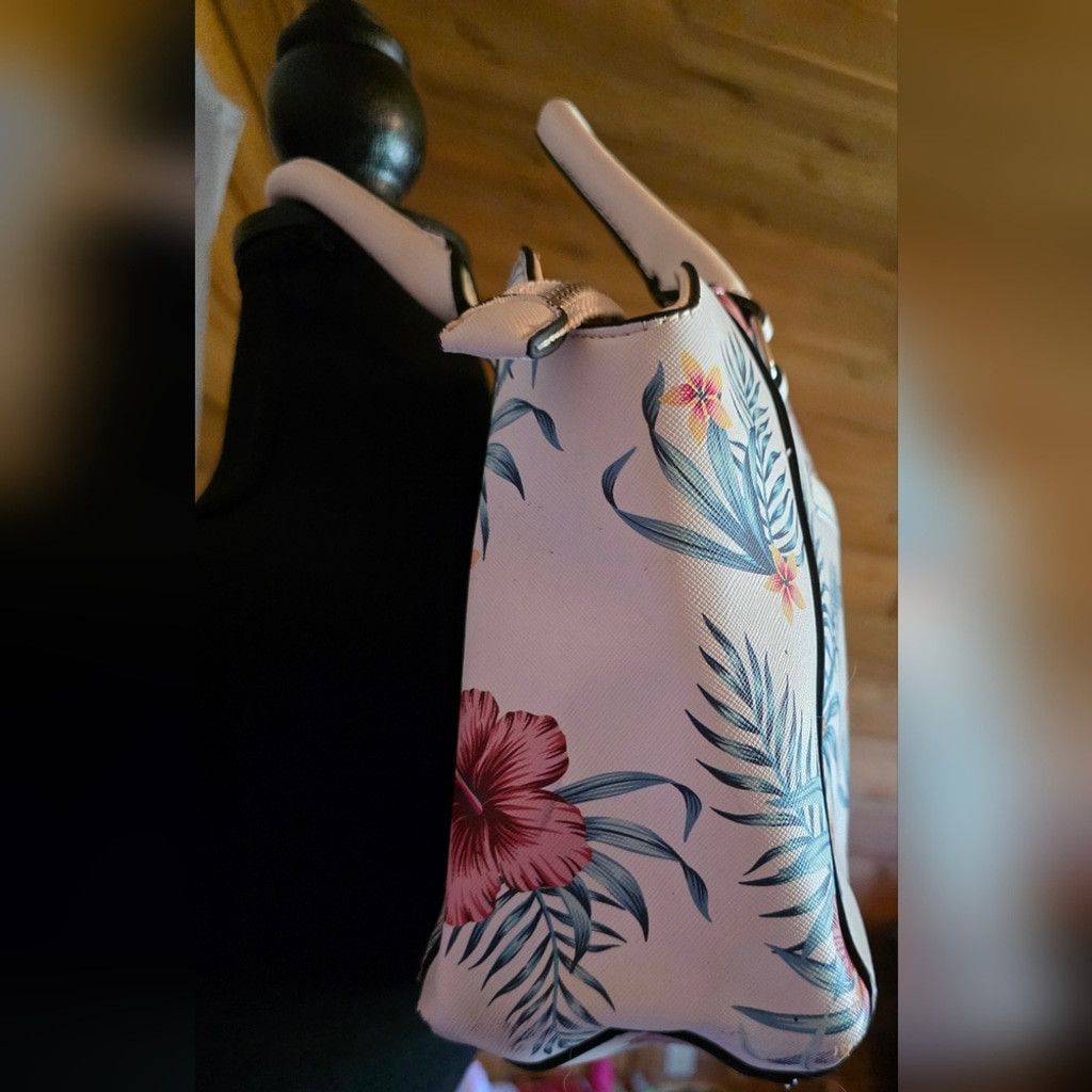 Guess Guess Vintage Floral Satchel Bag Size ONE SIZE - 8 Thumbnail