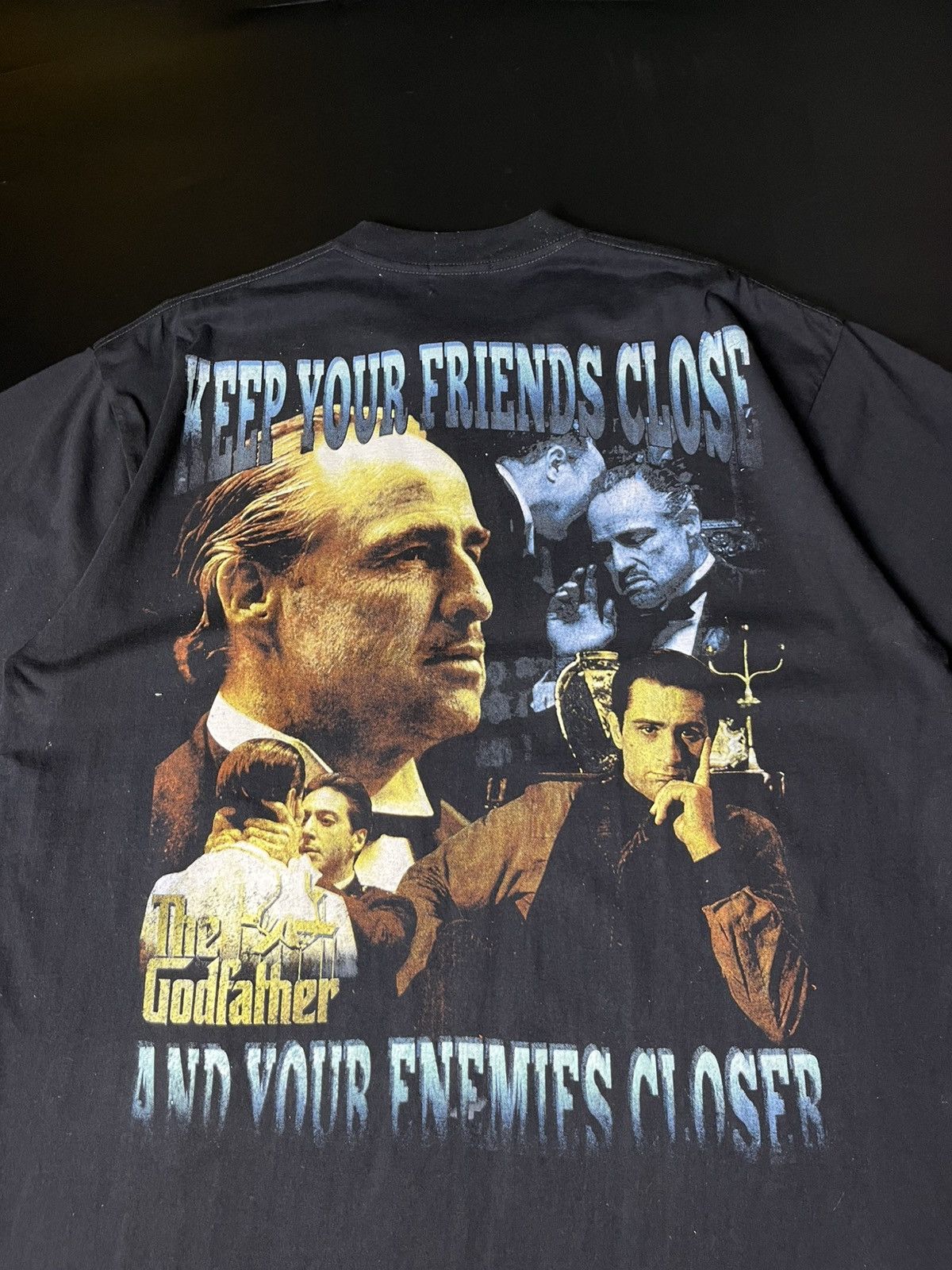 Vintage Vintage GODFATHER movie tees moderen bootleg Size US XXL / EU 58 / 5 - 4 Thumbnail