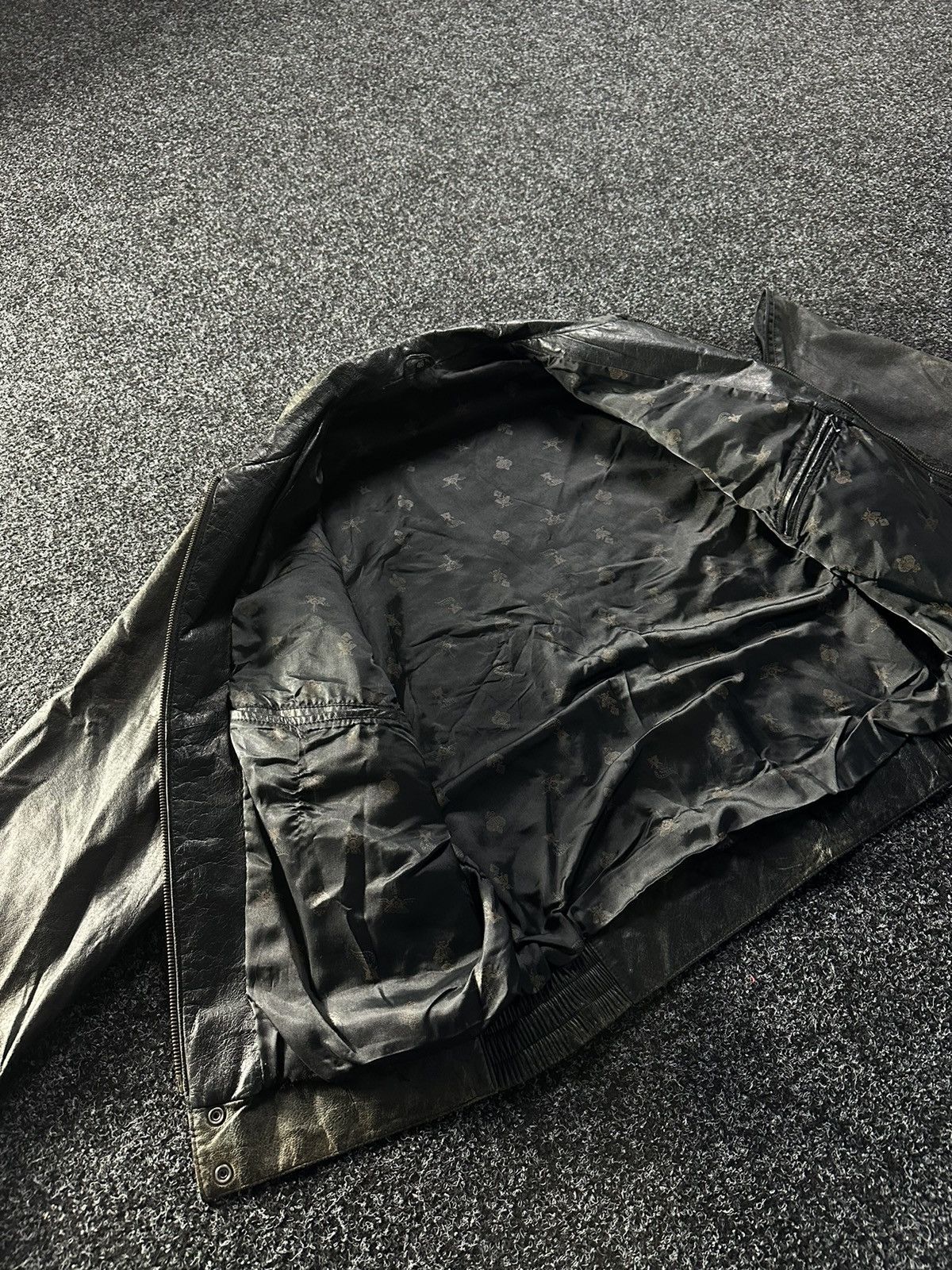Vintage 🚨Vintage 90s Leather Biker Jacket-West Style Maison Margiela Size US M / EU 48-50 / 2 - 10 Thumbnail