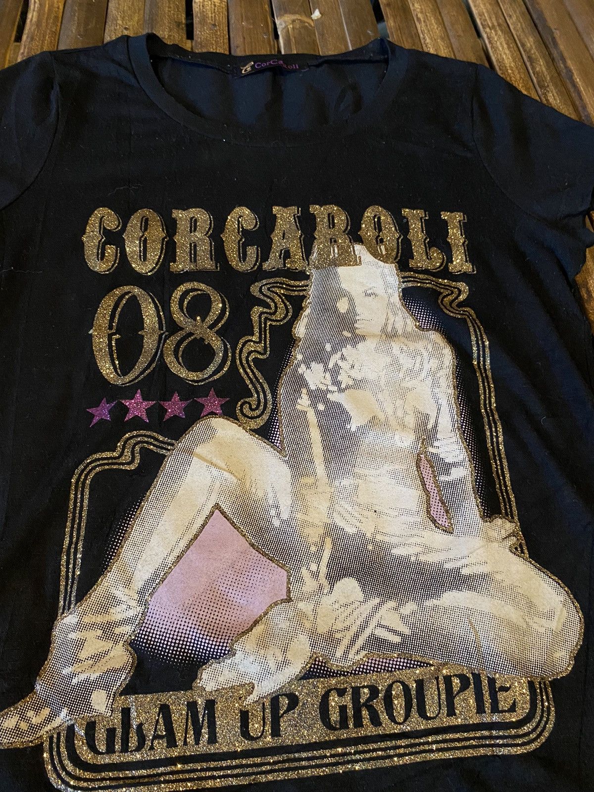 Japanese Brand CORCAROLI HYSTERIC STYLE TSHIRT Size S / US 4 / IT 40 - 3 Thumbnail