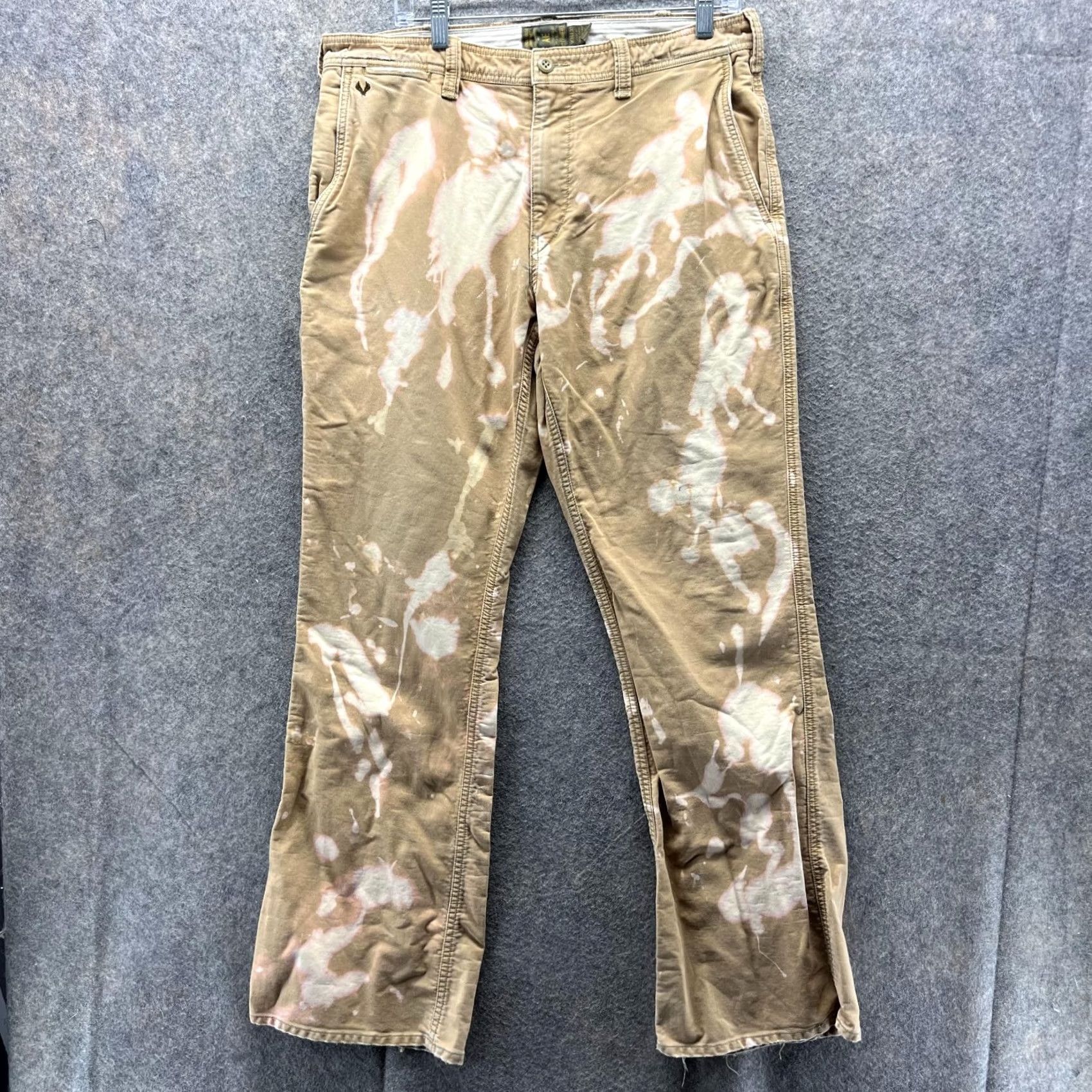 American Eagle Outfitters American Eagle Outfitters Pants Men 34x32 Chino Flat Front Beige Khaki Casual Vintage No Size US 34 / EU 50 - 2 Thumbnail