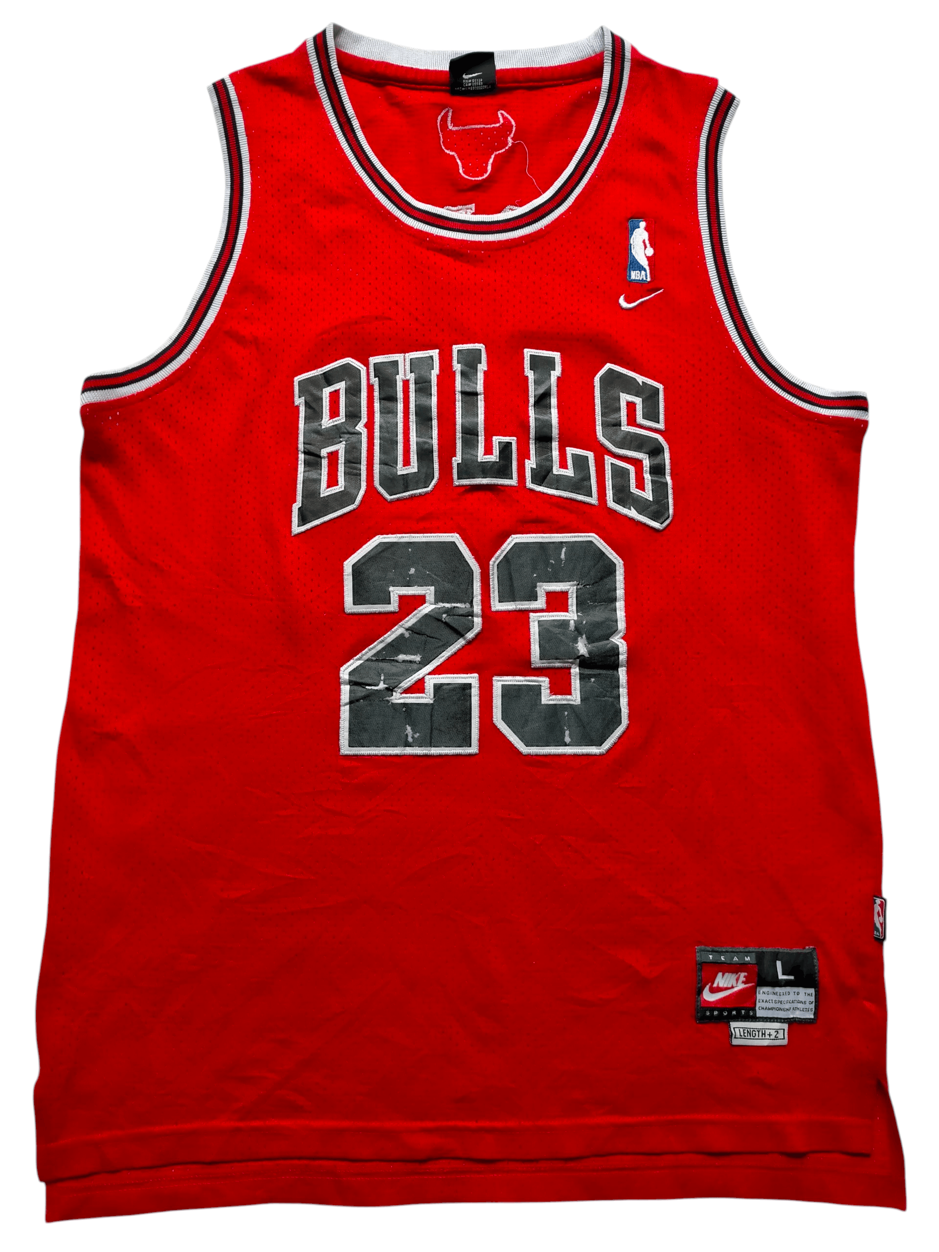 Nike Vintage 90s Nike Chicago Bulls Jordan 23 Jersey Size US L / EU 52-54 / 3 - 1 Thumbnail