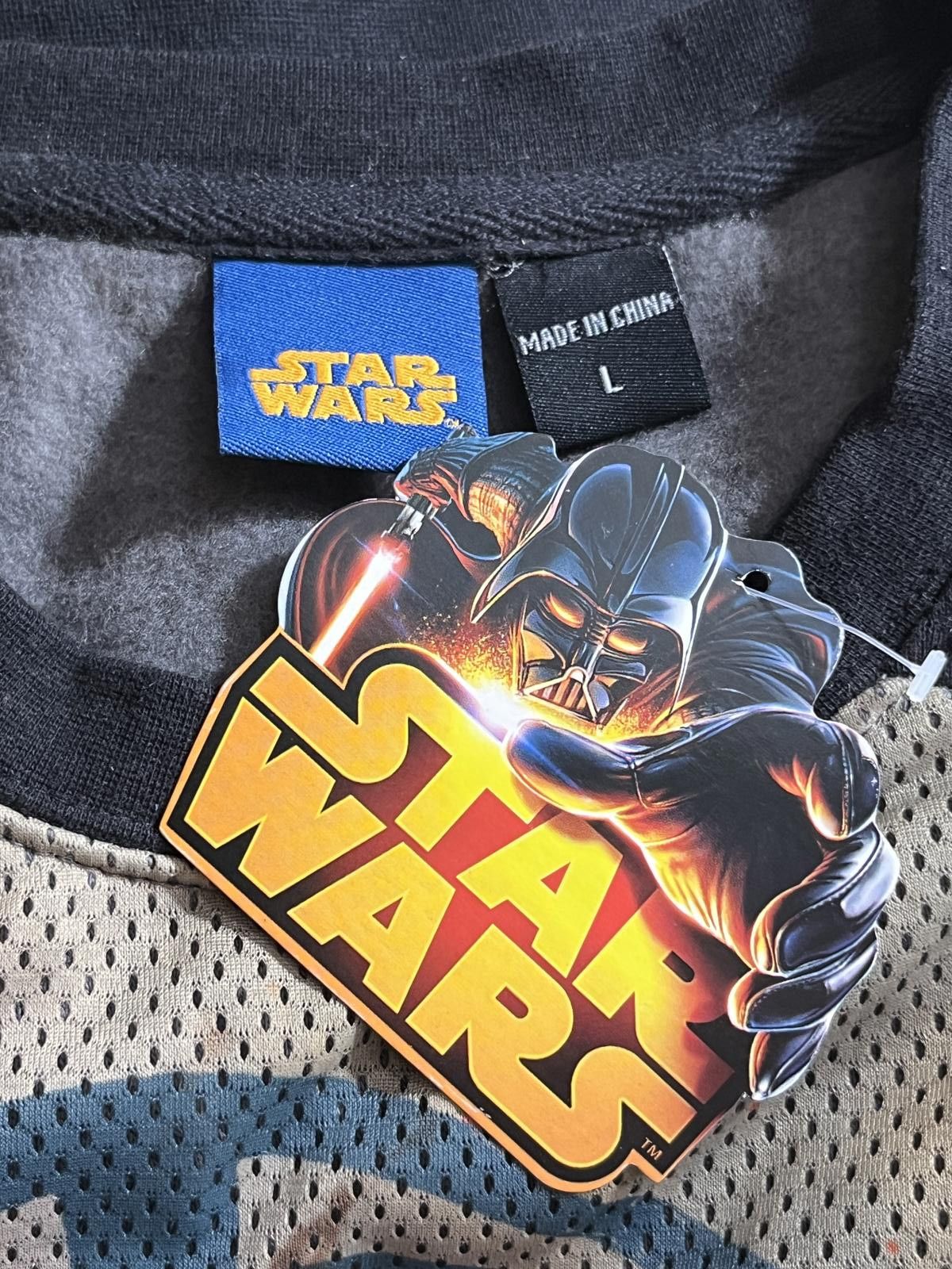 Designer Star Wars Darth Vader Sweatshirt - Power Lord Crew Neck - L Size US L / EU 52-54 / 3 - 3 Thumbnail