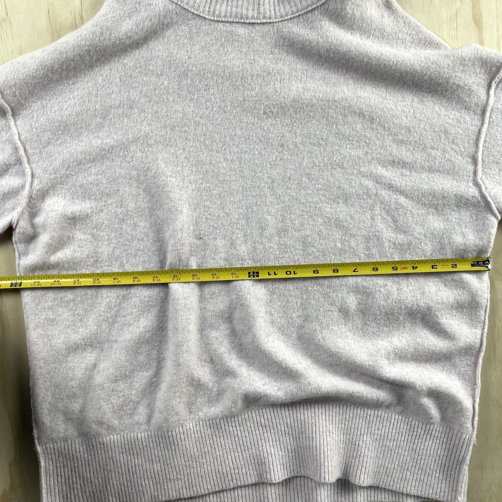 Vintage Aerie Sweater Womens Small Pink Mock Neck Knit Long Sleeve Pullover Relaxed Fit Size S / US 4 / IT 40 - 4 Thumbnail