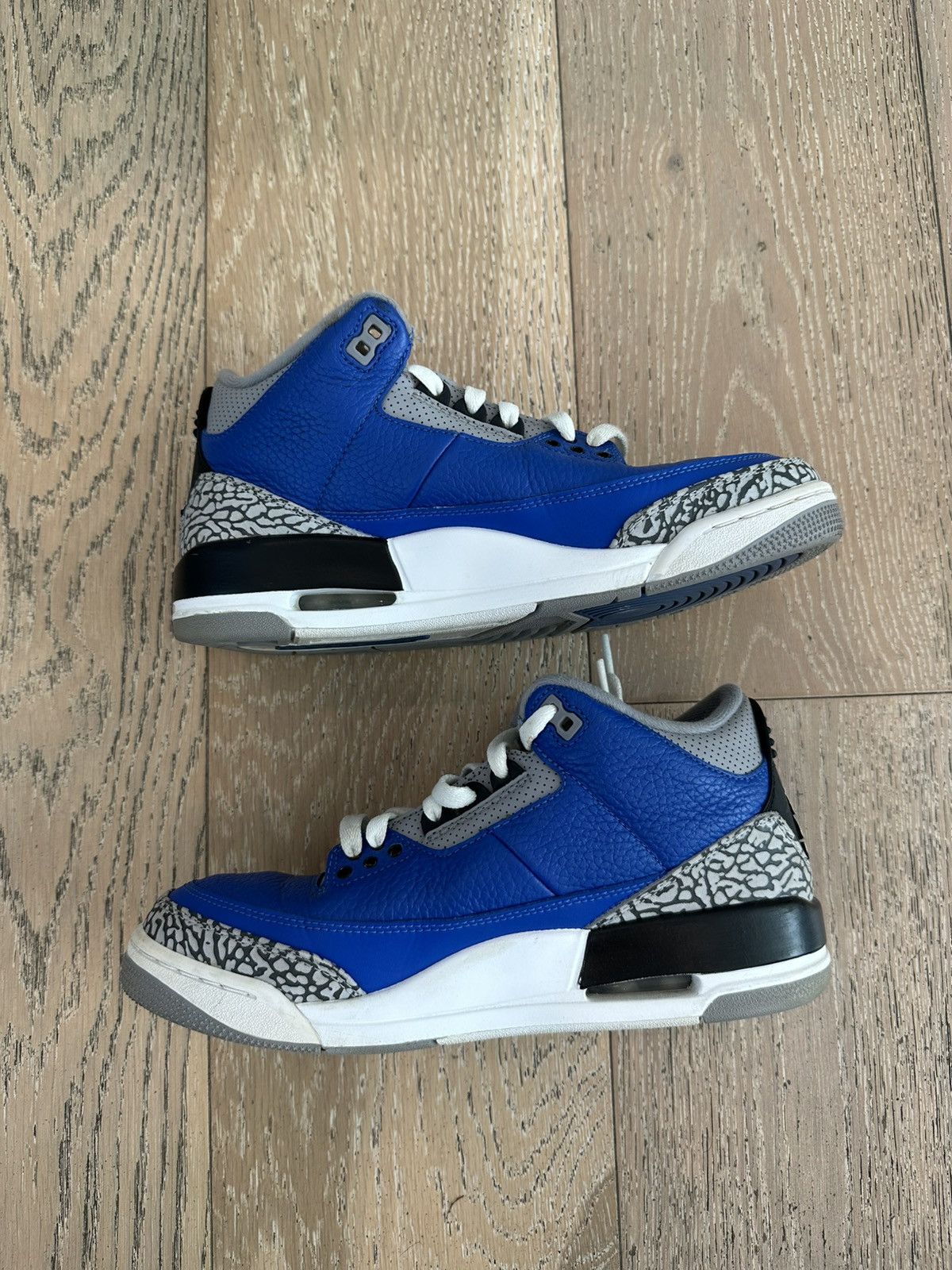 Jordan Brand Jordan 3 Varsity Royal Cement Size US 8.5 / EU 41-42 - 5 Thumbnail