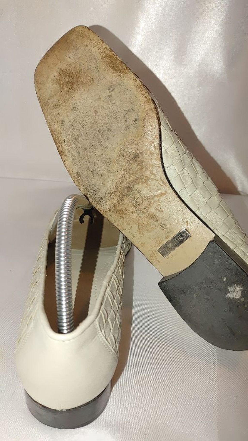 Massimo Dutti Massimo Dutti Woven Leather Slip Ons Size 9B Size US 9 / IT 39 - 7 Thumbnail