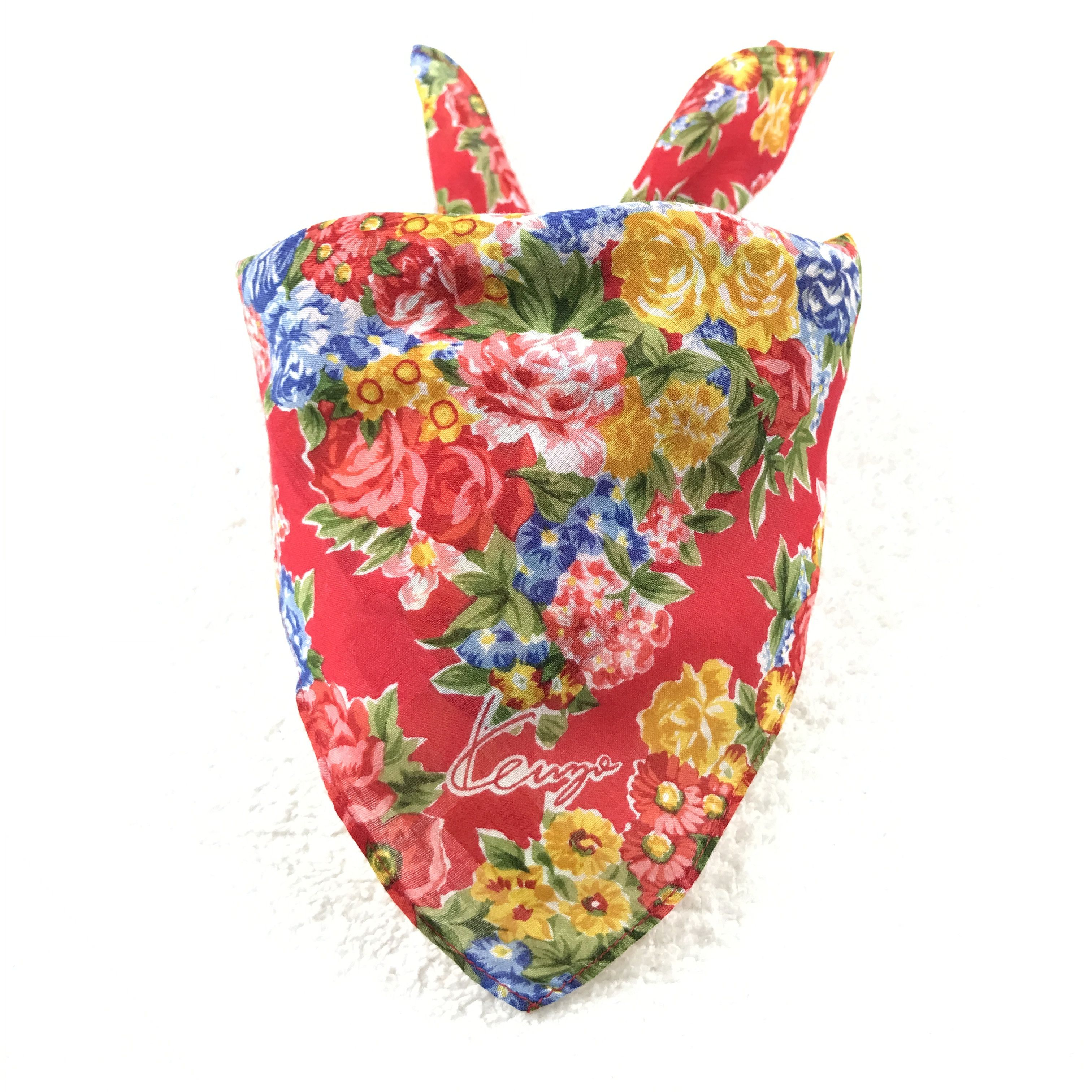 Japanese Brand × Kenzo × Vintage Vintage Kenzo Bandana Neckerchief Handkerchief Size ONE SIZE - 4 Thumbnail