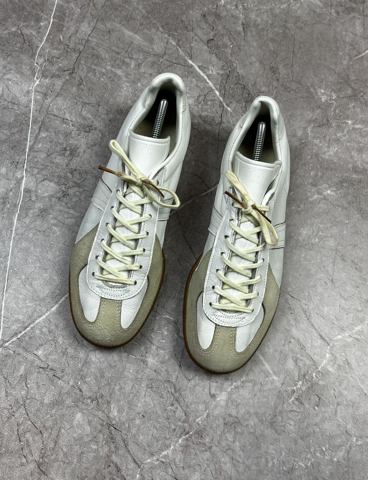 Vintage GAT BW Sport Army Trainer Bundeswehr Shoes Leather Sneakers Size US 8 / EU 41 - 2 Thumbnail