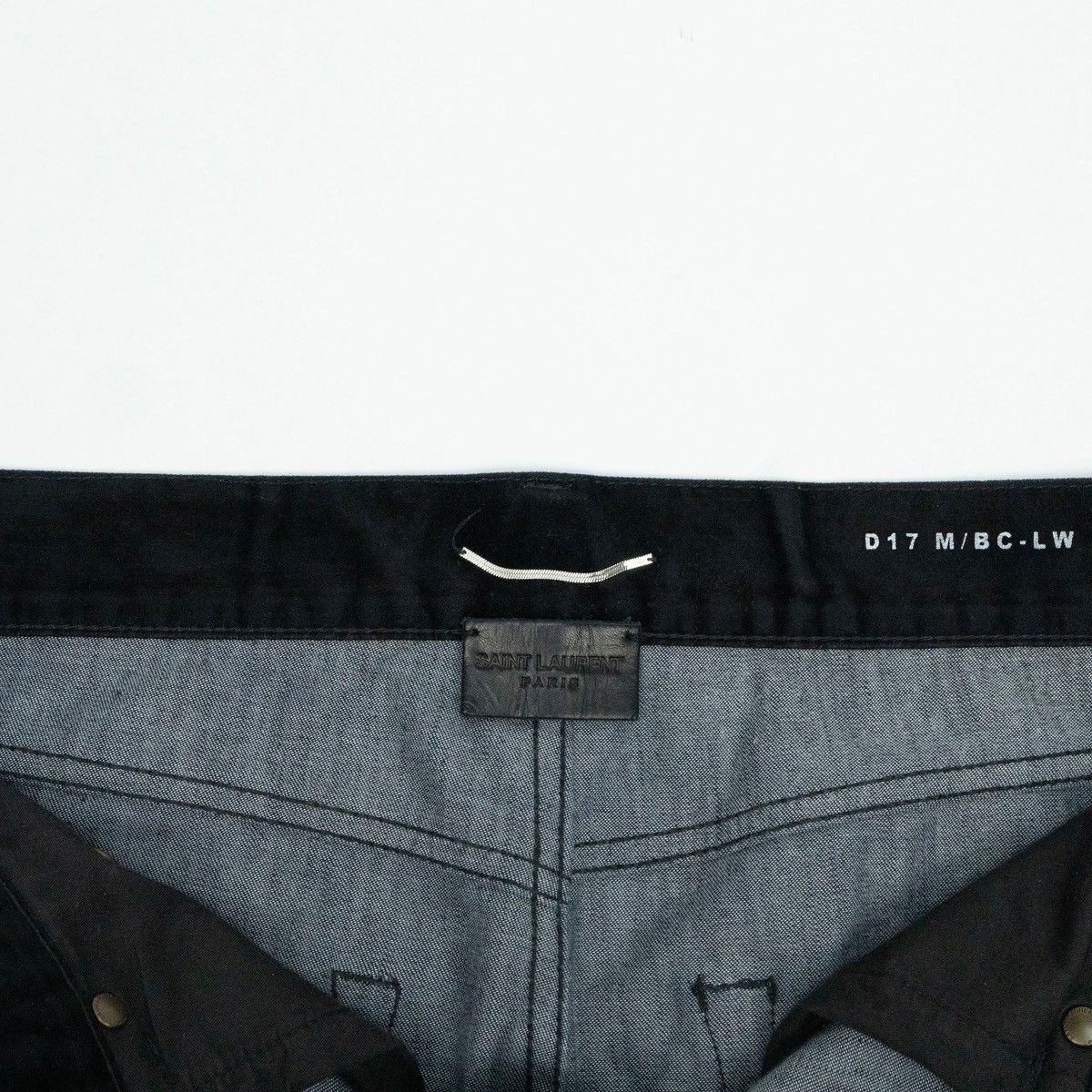 Saint Laurent Paris Saint Laurent 2018 D17 Flocked Velvet Bootcut Jeans Size US 30 / EU 46 - 4 Thumbnail