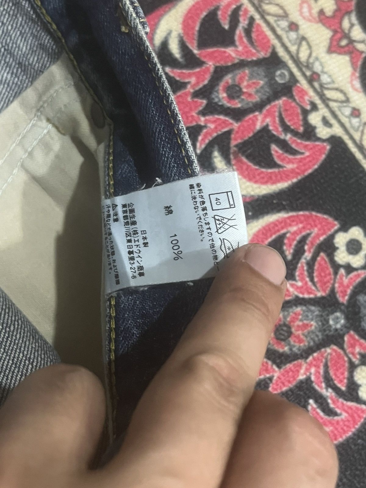 Lee Vintage Lee Riders Sanforized Faded Blue Ripped Flare Jeans Size US 31 - 19 Thumbnail