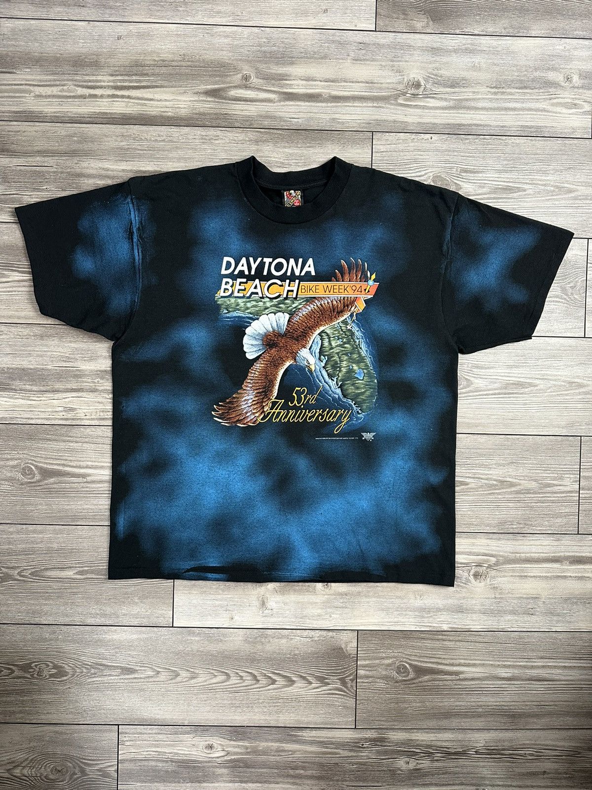 Vintage Vintage 3D Emblem Daytona Bike Week 94 T Shirt Size US XXL / EU 58 / 5 - 1 Thumbnail