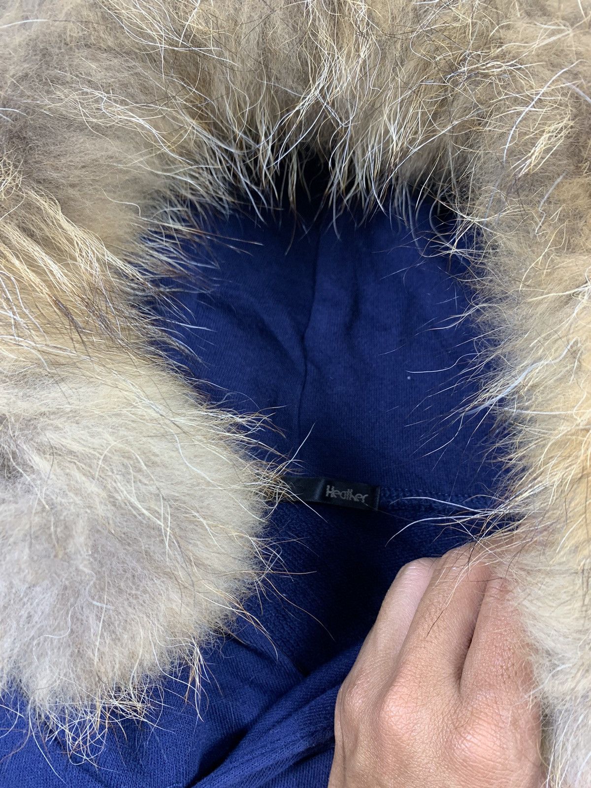If Six Was Nine × Japanese Brand × Le Grande Bleu (L.G.B.) Heatley faux fur hoodie lgb style Size US M / EU 48-50 / 2 - 4 Thumbnail