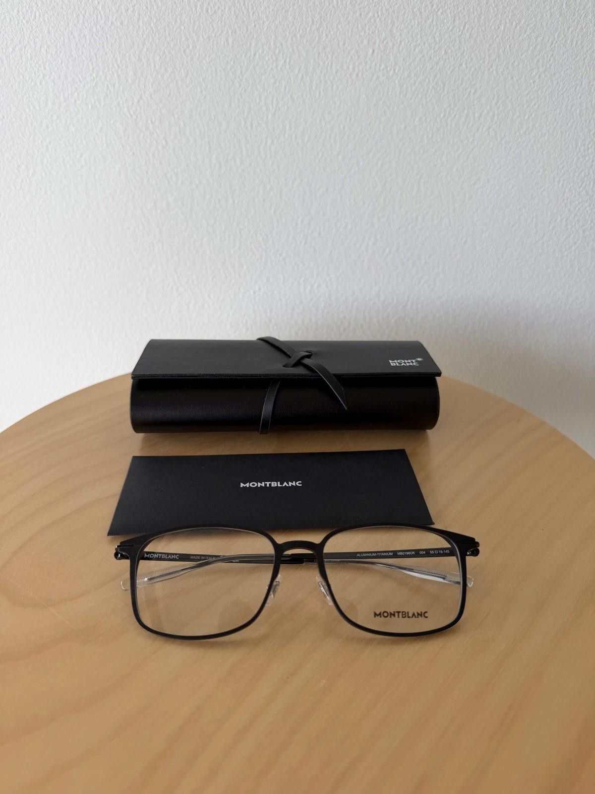 Montblanc New montblanc optical glasses frames eyeglasses MB0196OK 004 Size ONE SIZE - 1 Thumbnail