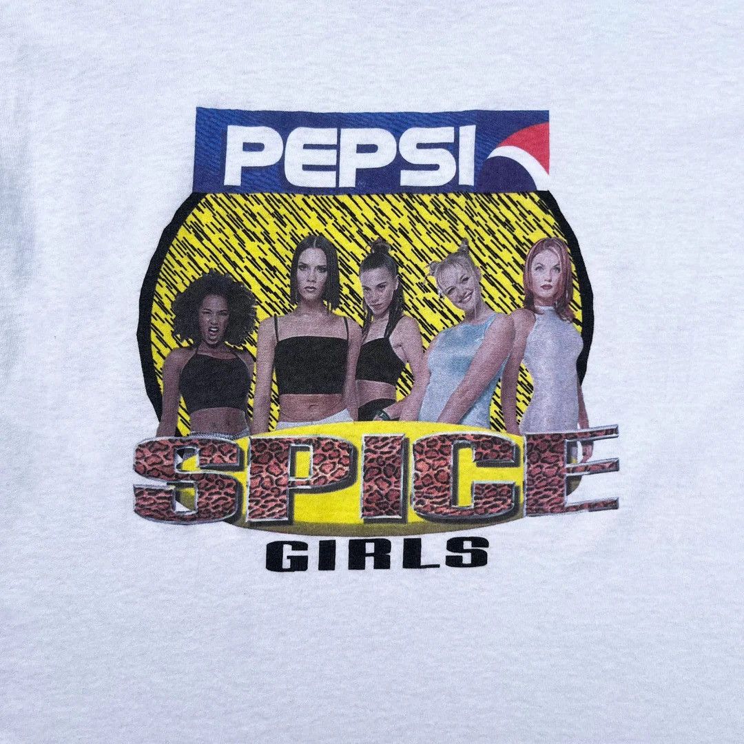 Vintage Spice Girls 97 90s Spice World Movie Pepsi Promo Vtg Tee Size US M / EU 48-50 / 2 - 2 Thumbnail